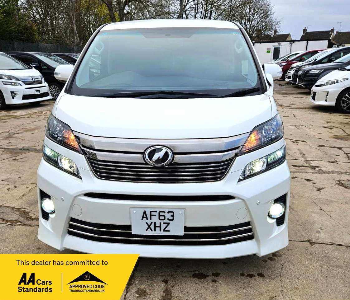 A 2013 TOYOTA VELLFIRE 2.4L PETROL- UPGRADED CAR -ULEZ/CAZ PASS-FREE 36MONTHS GOLD WARRANTY & 12 AA BREAKDOWN COVER A 2013 TOYOTA VELLFIRE 2.4L PETROL- UPGRADED CAR -ULEZ/CAZ PASS-FREE 36MONTHS GOLD WARRANTY & 12 AA BREAKDOWN COVER