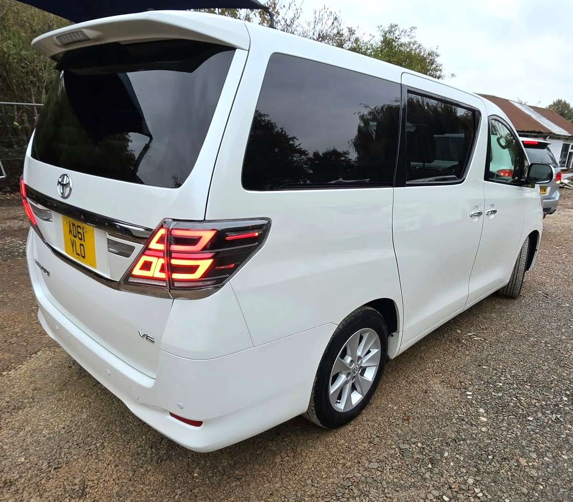 2012 TOYOTA VELLFIRE 2012 TOYOTA VELLFIRE
