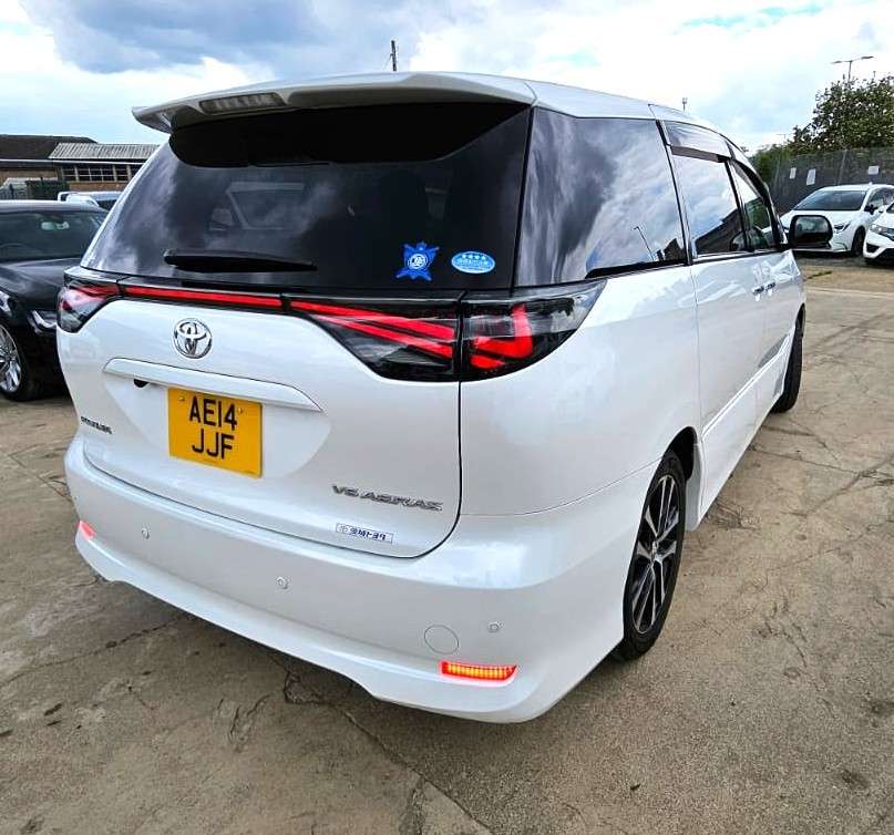 A 2014 TOYOTA ESTIMA 3.5L - V6 PETROL - LED TAIL LIGHTS - - 7 SEATER - ULEZ/CAZ PASS - FREE 24MONTHS GOLD WARRANTY & 12MONTHS BREAKDOWN A 2014 TOYOTA ESTIMA 3.5L - V6 PETROL - LED TAIL LIGHTS - - 7 SEATER - ULEZ/CAZ PASS - FREE 24MONTHS GOLD WARRANTY & 12MONTHS BREAKDOWN