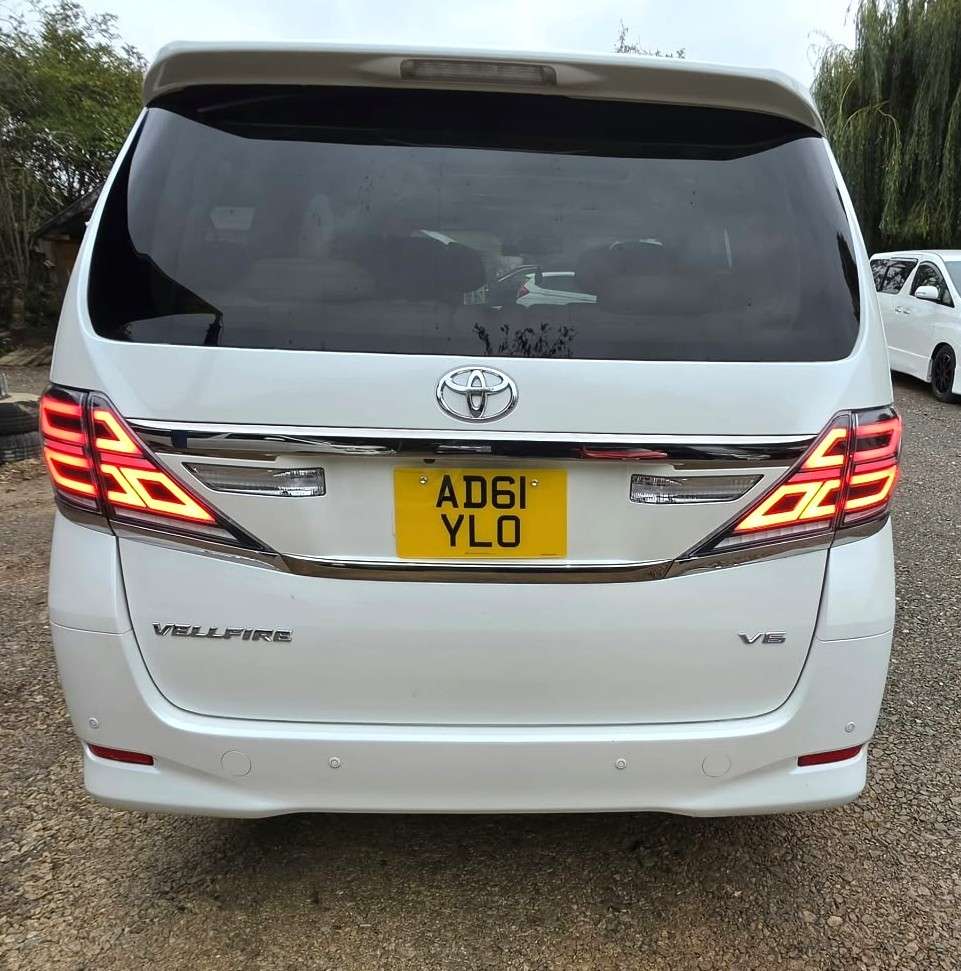 2012 TOYOTA VELLFIRE 2012 TOYOTA VELLFIRE