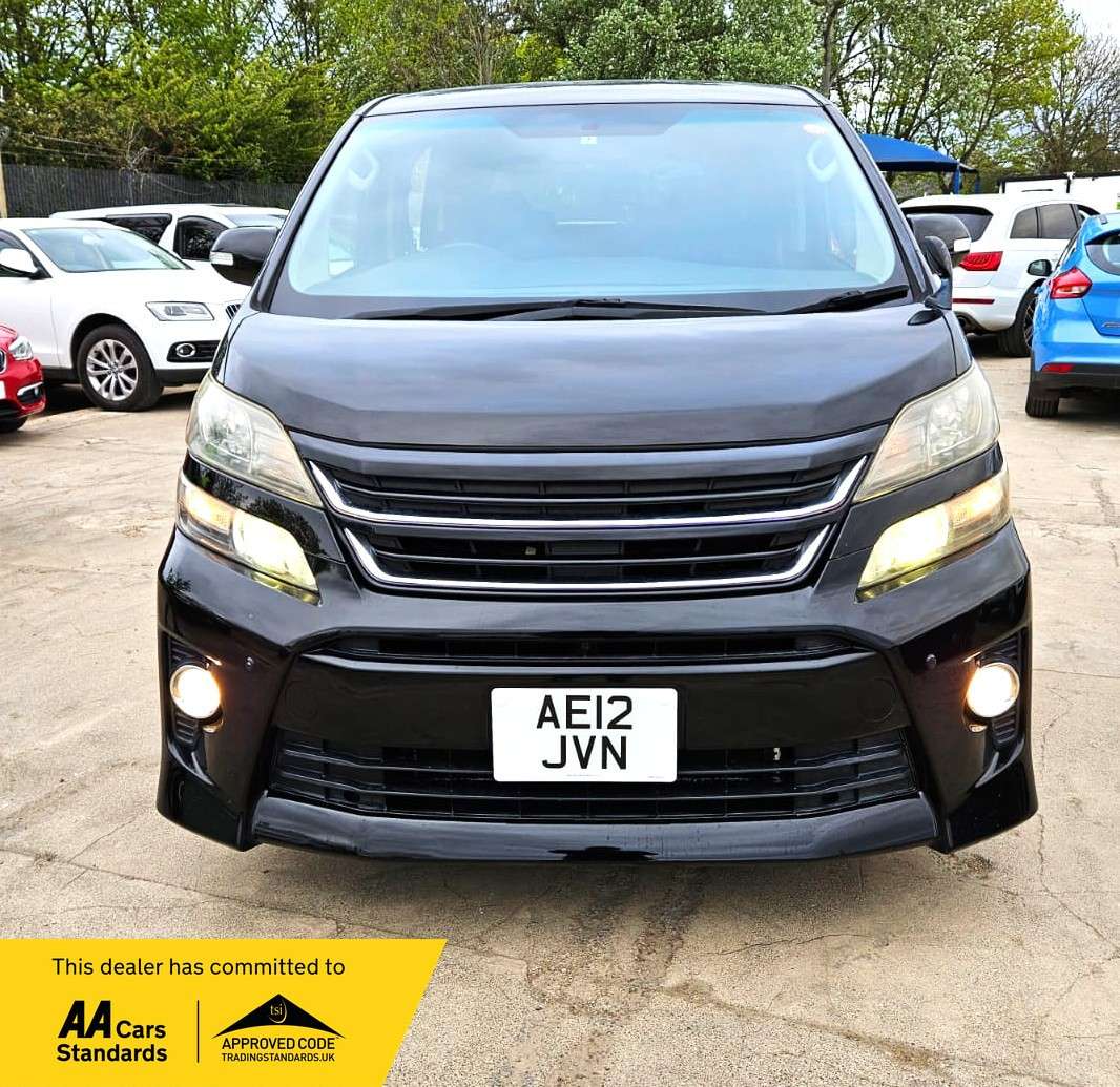 A 2012 TOYOTA VELLFIRE 8 Seater- 2.4L PETROL-ULEZ/CAZ PASS-FREE 42MONTHS GOLD WARRANTY & 12 MONTHS AA BREAKDOWN COVER A 2012 TOYOTA VELLFIRE 8 Seater- 2.4L PETROL-ULEZ/CAZ PASS-FREE 42MONTHS GOLD WARRANTY & 12 MONTHS AA BREAKDOWN COVER
