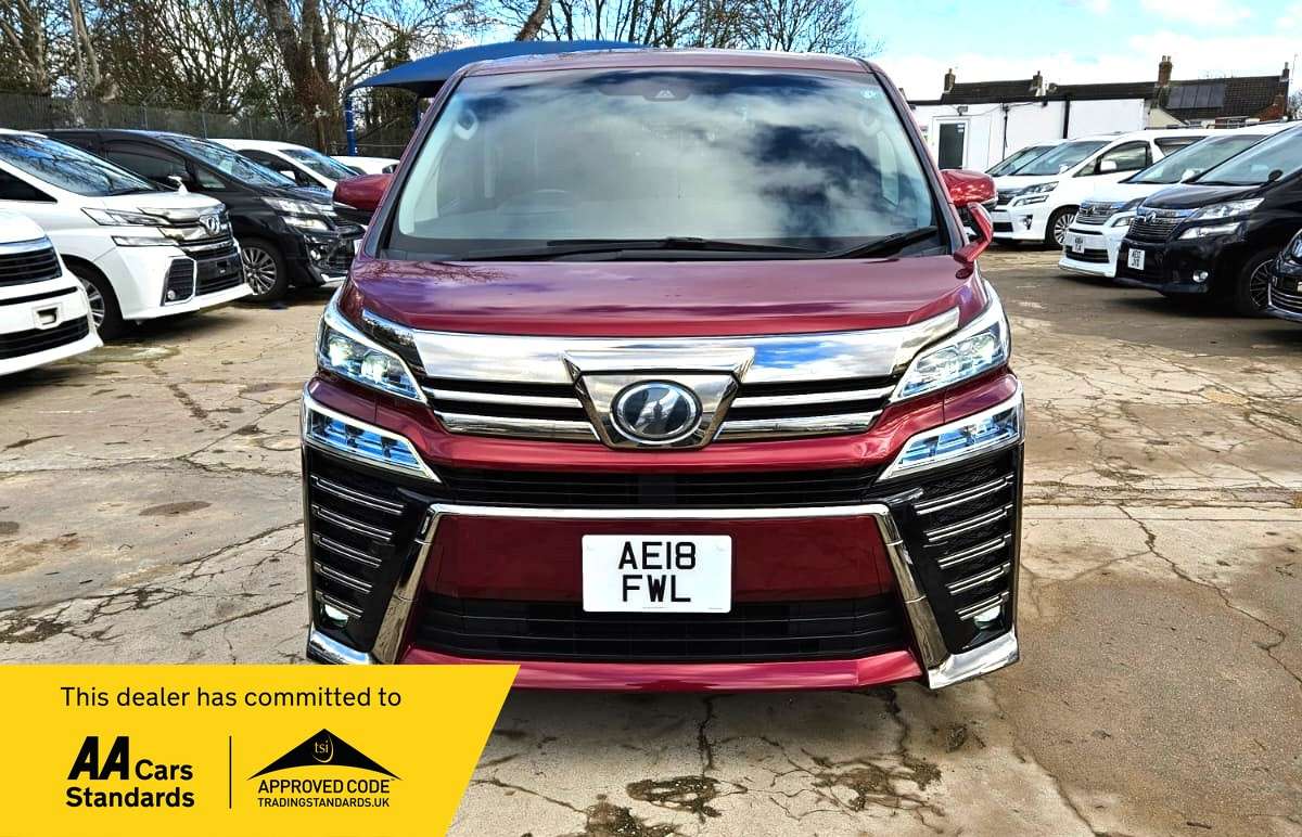 A 2019 TOYOTA VELLFIRE 2.5L PETROL-WINE RED COLOR-ULEZ/CAZ PASS-FREE42MONTHS GOLD WARRANTY & 12MONTHS AA BREAKDOWN COVER. A 2019 TOYOTA VELLFIRE 2.5L PETROL-WINE RED COLOR-ULEZ/CAZ PASS-FREE42MONTHS GOLD WARRANTY & 12MONTHS AA BREAKDOWN COVER.