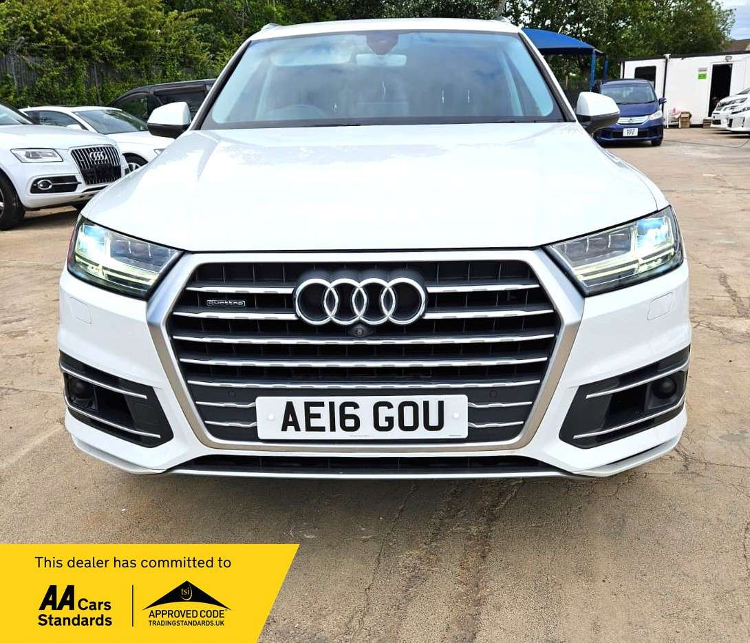 A 2016 AUDI Q7 2.0L TFSI-7 SEATER-CARPLAY FITTED-ULEZ/CAZ PASS-FREE 18MONTHS GOLD WARRANTY & 12MONTHS AA BREAKDOWN COVER A 2016 AUDI Q7 2.0L TFSI-7 SEATER-CARPLAY FITTED-ULEZ/CAZ PASS-FREE 18MONTHS GOLD WARRANTY & 12MONTHS AA BREAKDOWN COVER