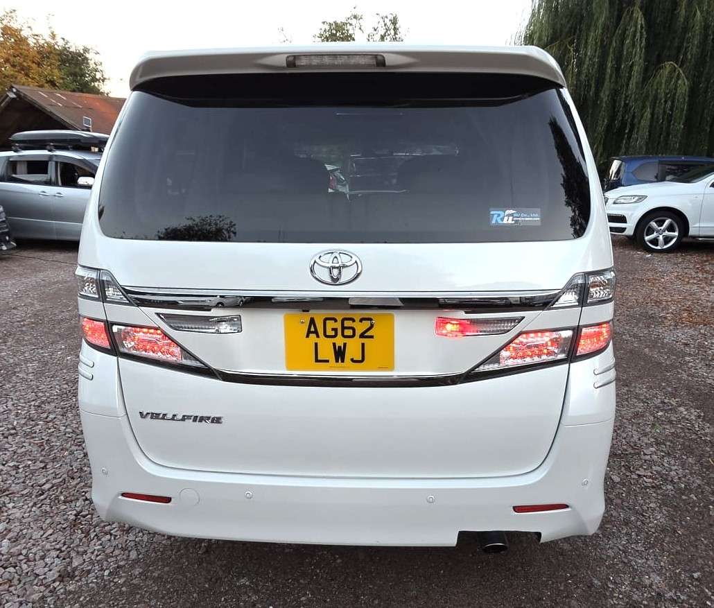 A 2012 TOYOTA VELLFIRE 2.4L PETROL - G EDITION- CAPTAIN SEATS-UPGRADED CAR-ULEZ/CAZ PASS-FREE 48MONTHS GOLD WARRANTY & 12MONTHS AA BREAKDOWN COVER A 2012 TOYOTA VELLFIRE 2.4L PETROL - G EDITION- CAPTAIN SEATS-UPGRADED CAR-ULEZ/CAZ PASS-FREE 48MONTHS GOLD WARRANTY & 12MONTHS AA BREAKDOWN COVER