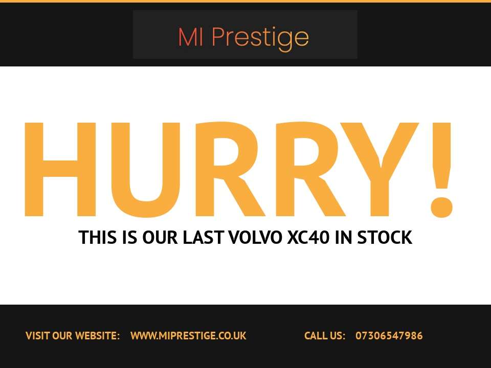 2019 VOLVO XC40 2019 VOLVO XC40