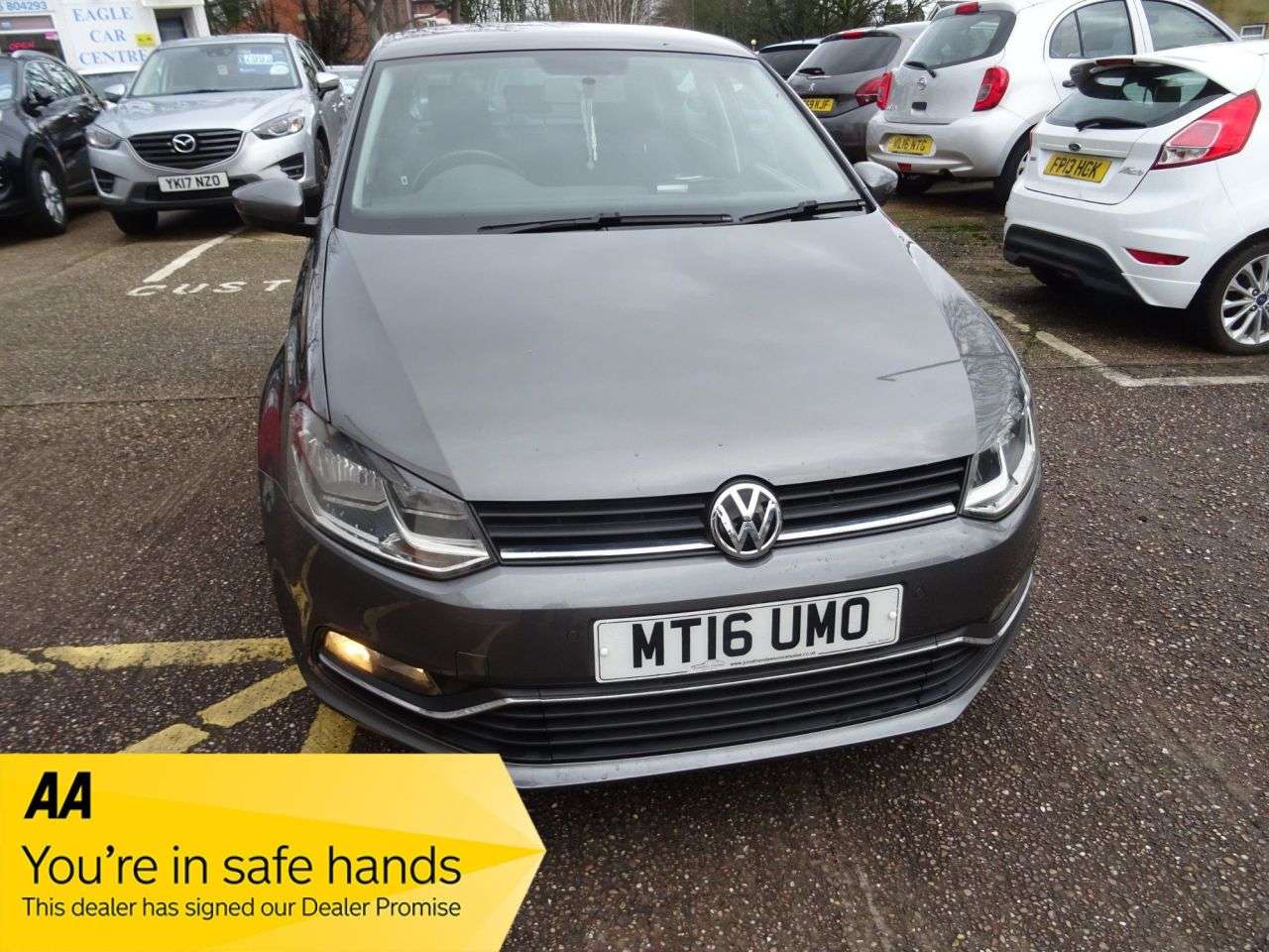 A 2016 VOLKSWAGEN POLO 1.0 BlueMotion Tech Match Hatchback 5dr Petrol Manual Euro 6 (s/s) (60 ps) A 2016 VOLKSWAGEN POLO 1.0 BlueMotion Tech Match Hatchback 5dr Petrol Manual Euro 6 (s/s) (60 ps)