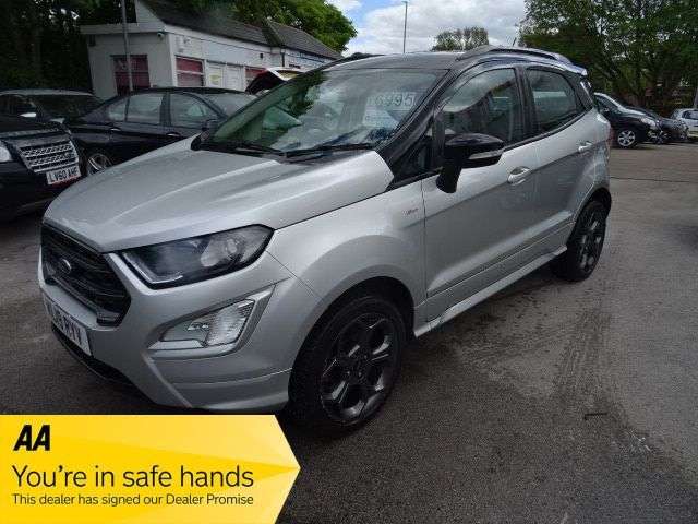 A 2019 FORD ECOSPORT 1.0T EcoBoost GPF ST-Line SUV 5dr Petrol Manual Euro 6 (s/s) (125 ps) BEST A 2019 FORD ECOSPORT 1.0T EcoBoost GPF ST-Line SUV 5dr Petrol Manual Euro 6 (s/s) (125 ps) BEST