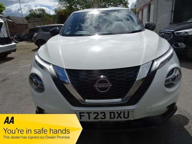 A 2023 NISSAN JUKE 1.0 DIG-T Acenta SUV 5dr Petrol DCT Auto Euro 6 (s/s) (114 ps) 1 OWNER FSH A 2023 NISSAN JUKE 1.0 DIG-T Acenta SUV 5dr Petrol DCT Auto Euro 6 (s/s) (114 ps) 1 OWNER FSH