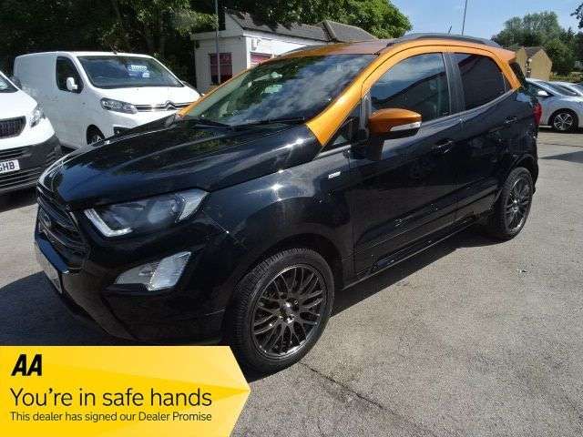 A 2018 FORD ECOSPORT 1.0T EcoBoost GPF ST-Line SUV 5dr Petrol Manual Euro 6 (s/s) (140 ps) WET B A 2018 FORD ECOSPORT 1.0T EcoBoost GPF ST-Line SUV 5dr Petrol Manual Euro 6 (s/s) (140 ps) WET B
