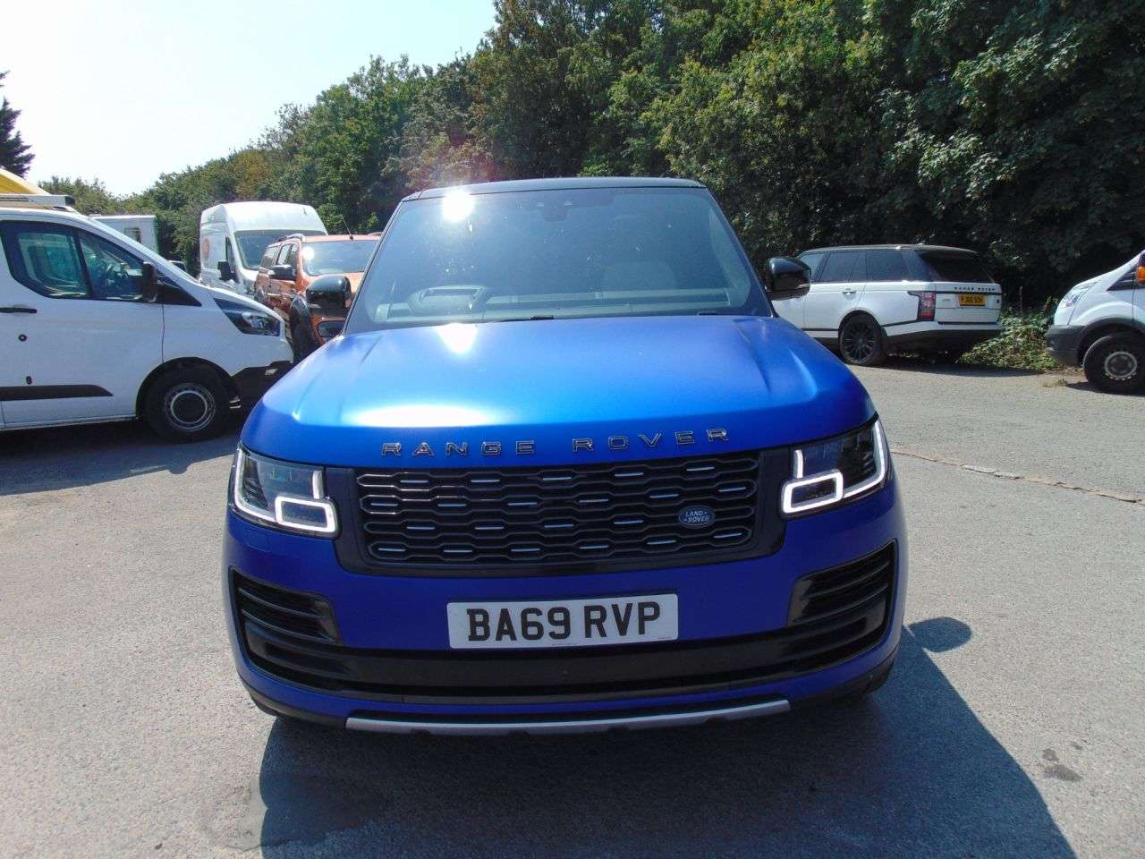 A 2019 LAND ROVER RANGE ROVER 5.0 V8 SVAUTOBIOGRAPHY DYNAMIC 5d 558 BHP FULLY EQUIPPED+MATT BLUE PAINT A 2019 LAND ROVER RANGE ROVER 5.0 V8 SVAUTOBIOGRAPHY DYNAMIC 5d 558 BHP FULLY EQUIPPED+MATT BLUE PAINT