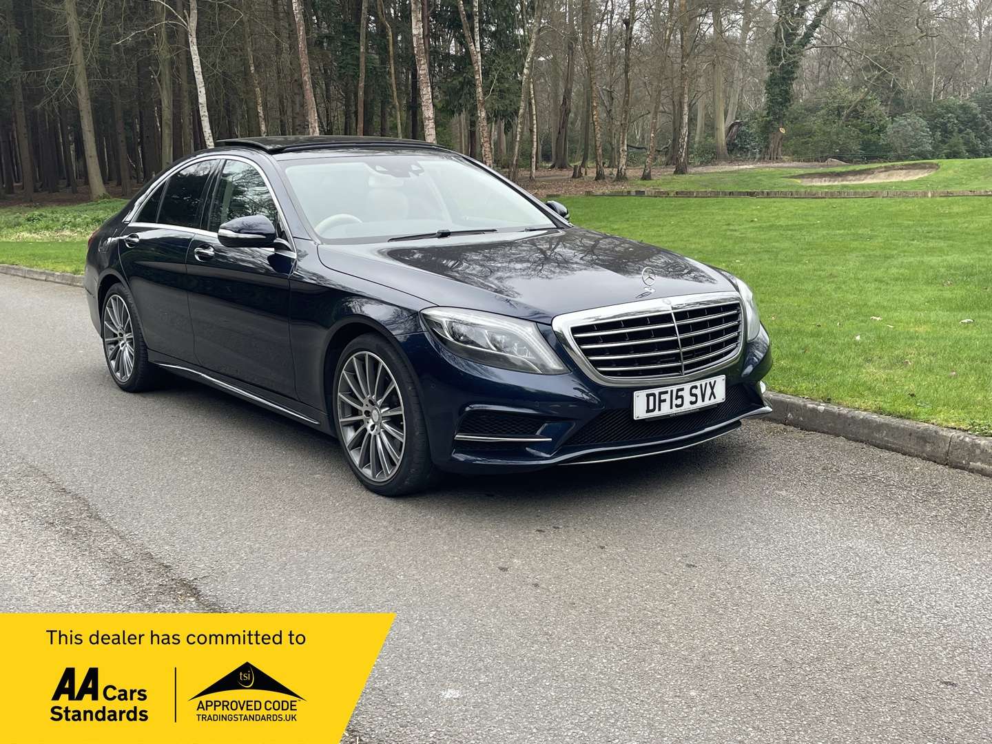 A 2015 MERCEDES-BENZ S CLASS 3.0 S350d V6 AMG Line Saloon 4dr Diesel G-Tronic+ Euro 6 (s/s) (258 ps) A 2015 MERCEDES-BENZ S CLASS 3.0 S350d V6 AMG Line Saloon 4dr Diesel G-Tronic+ Euro 6 (s/s) (258 ps)