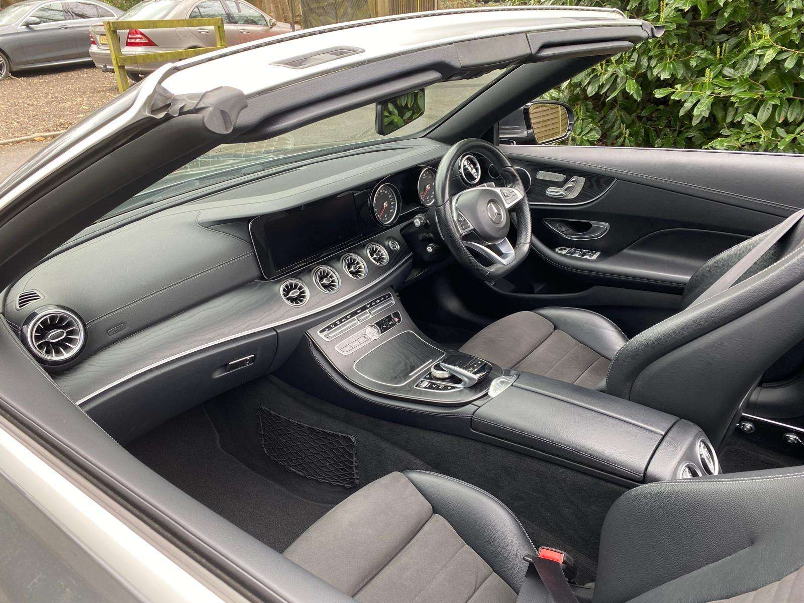 A 2018 MERCEDES-BENZ E CLASS 2.0 E220d AMG Line (Premium) Cabriolet G-Tronic+ Euro 6 (s/s) 2dr A 2018 MERCEDES-BENZ E CLASS 2.0 E220d AMG Line (Premium) Cabriolet G-Tronic+ Euro 6 (s/s) 2dr