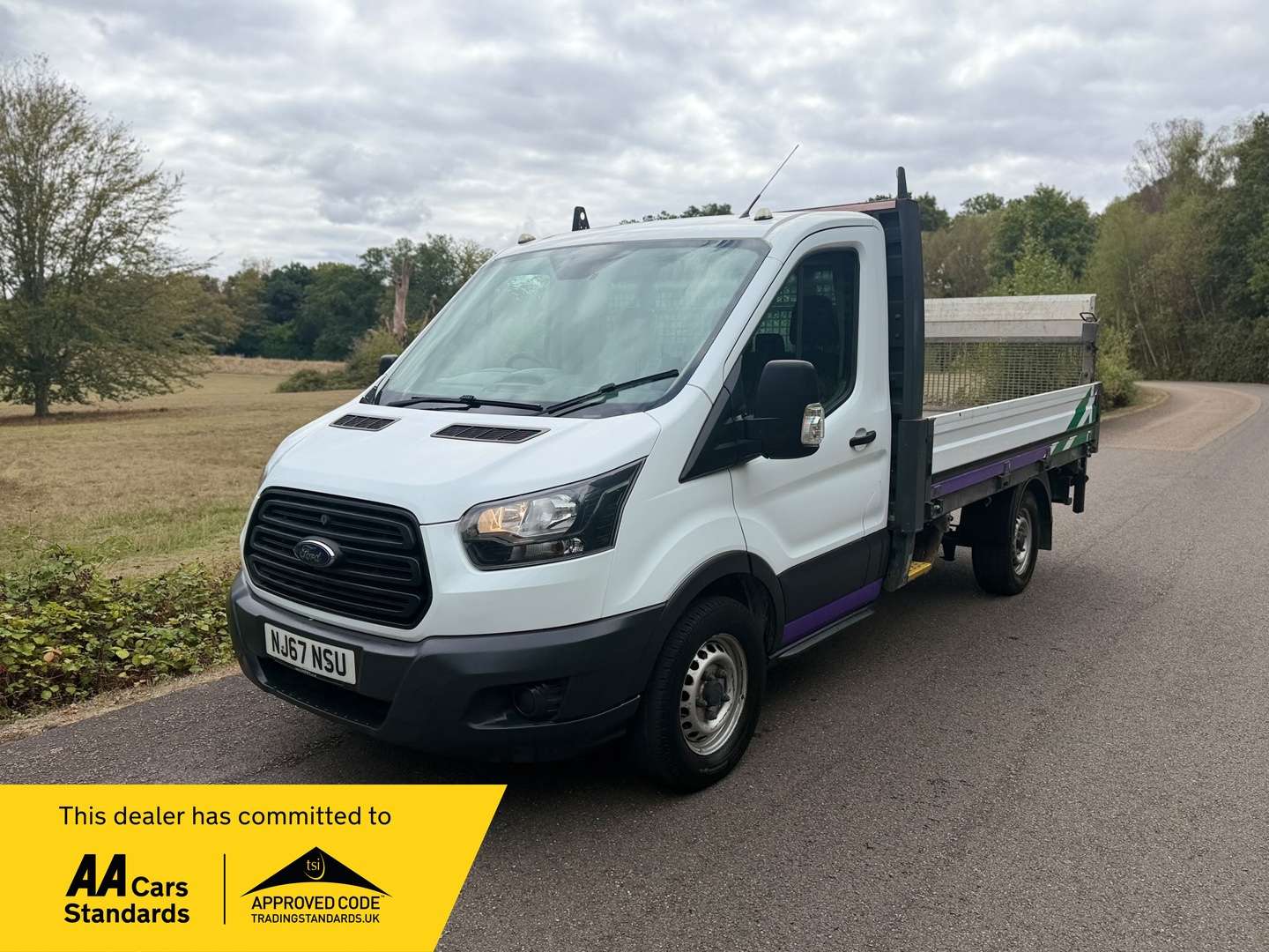 A 2017 FORD TRANSIT 2.0 350 EcoBlue Chassis Cab 2dr Diesel Manual FWD L2 H1 Euro 6 (130 ps) A 2017 FORD TRANSIT 2.0 350 EcoBlue Chassis Cab 2dr Diesel Manual FWD L2 H1 Euro 6 (130 ps)