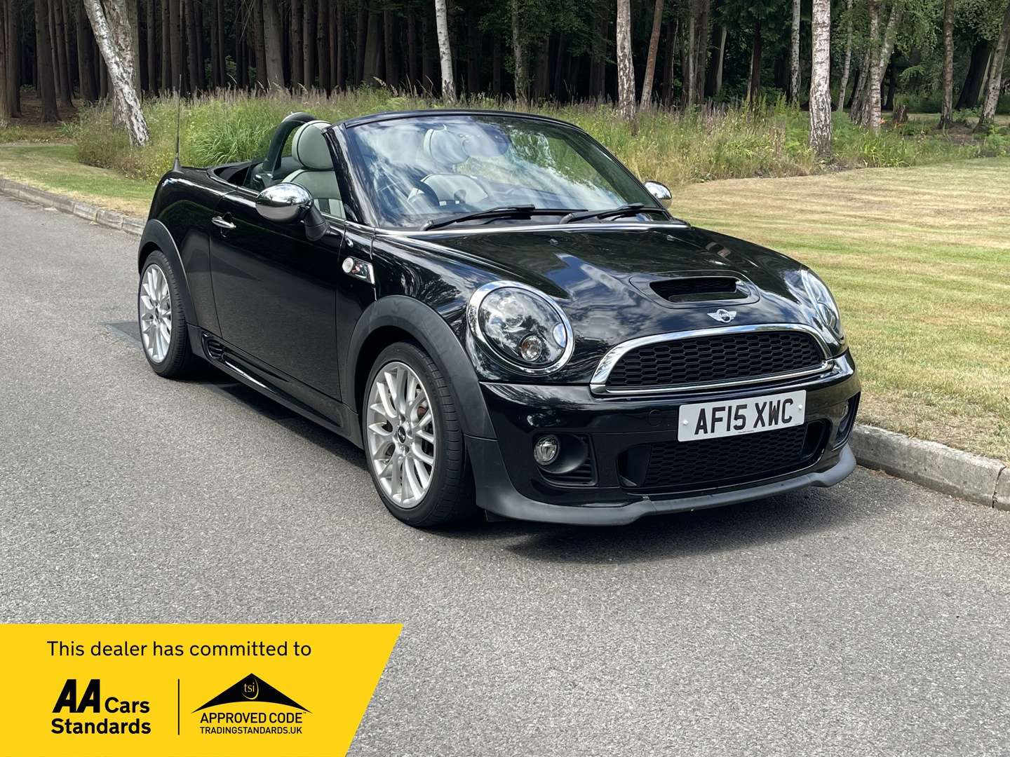 A 2015 MINI ROADSTER 1.6 Cooper S Convertible 2dr Petrol Manual Euro 5 (s/s) (184 ps) A 2015 MINI ROADSTER 1.6 Cooper S Convertible 2dr Petrol Manual Euro 5 (s/s) (184 ps)