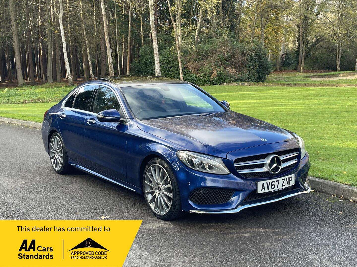 A 2017 MERCEDES-BENZ C CLASS 2.0 C200 AMG Line (Premium) G-Tronic+ Euro 6 (s/s) 4dr A 2017 MERCEDES-BENZ C CLASS 2.0 C200 AMG Line (Premium) G-Tronic+ Euro 6 (s/s) 4dr