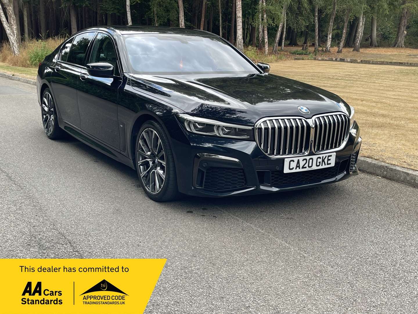 A 2020 BMW 7 SERIES 3.0 730d MHT M Sport Saloon 4dr Diesel Hybrid Auto Euro 6 (s/s) (286 ps) A 2020 BMW 7 SERIES 3.0 730d MHT M Sport Saloon 4dr Diesel Hybrid Auto Euro 6 (s/s) (286 ps)
