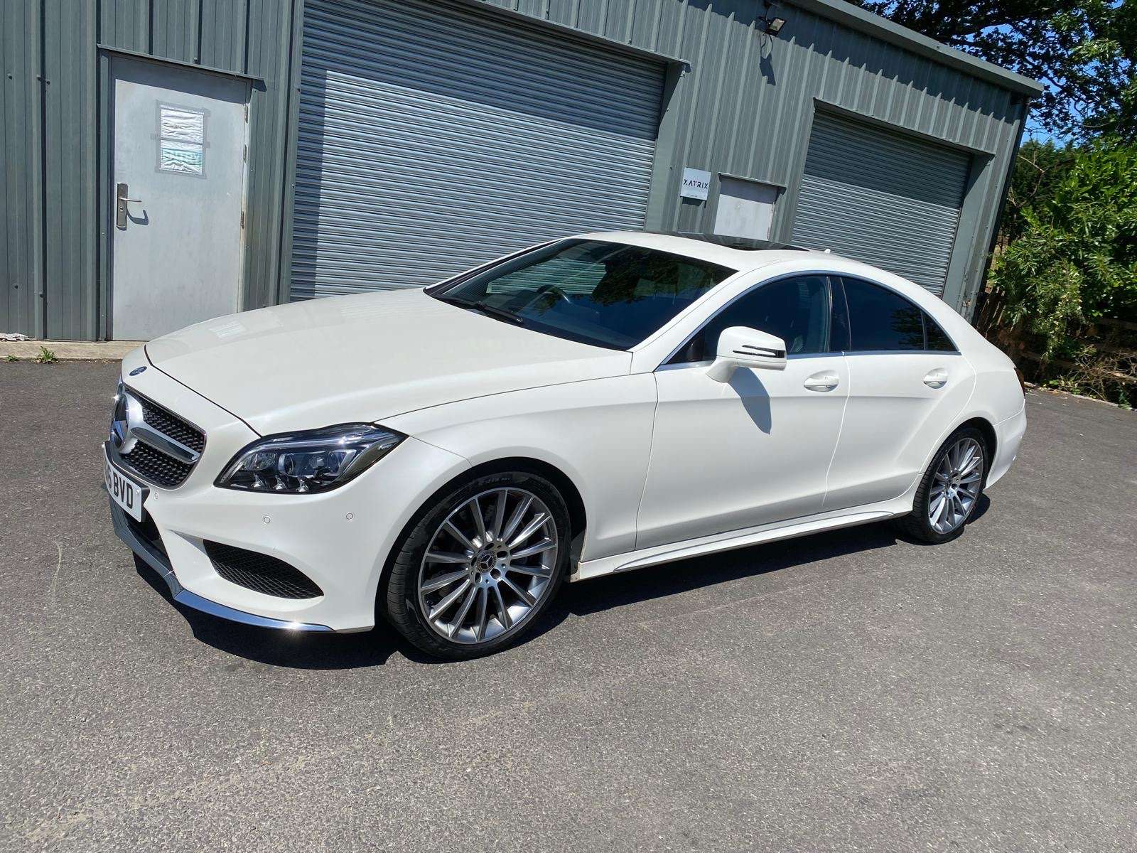 A 2016 MERCEDES-BENZ CLS CLASS 3.0 CLS350d V6 AMG Line (Premium) Coupe 4dr Diesel G-Tronic+ Euro 6 (s/s) (258 ps) A 2016 MERCEDES-BENZ CLS CLASS 3.0 CLS350d V6 AMG Line (Premium) Coupe 4dr Diesel G-Tronic+ Euro 6 (s/s) (258 ps)