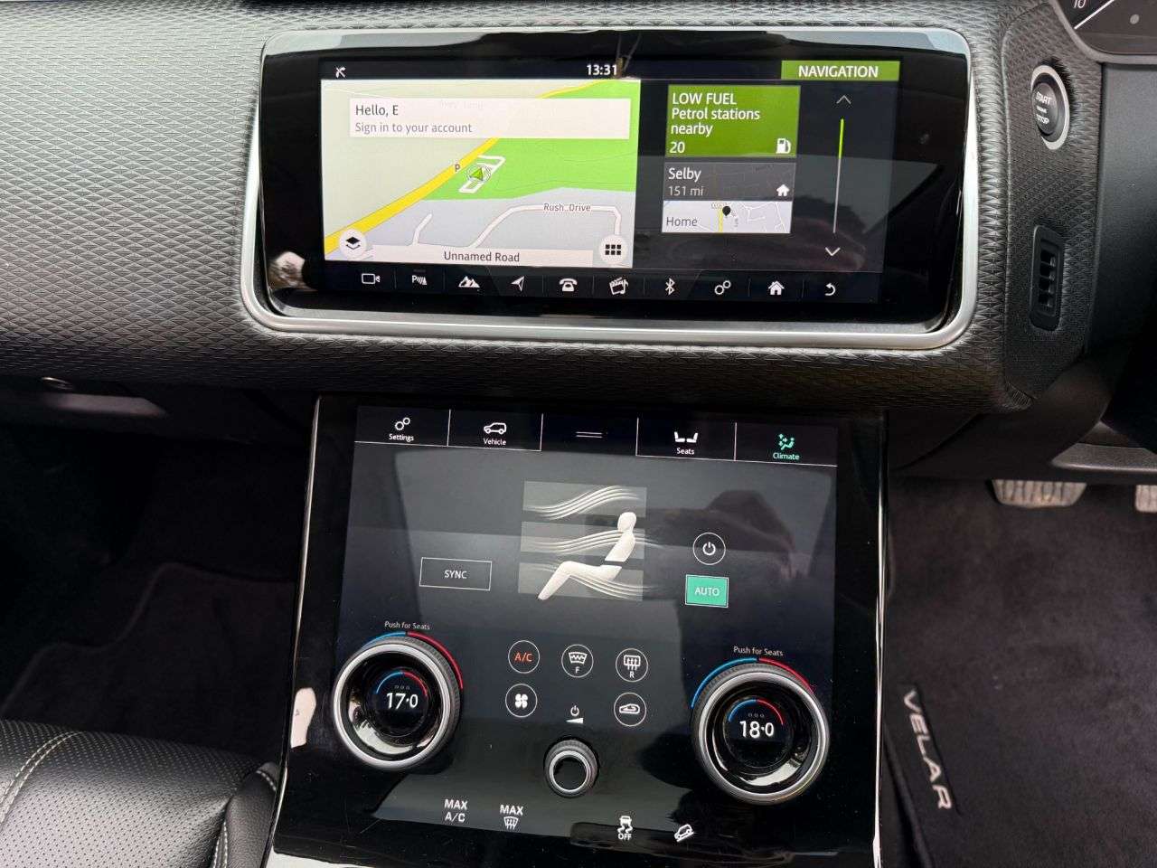 2018 LAND ROVER RANGE ROVER VELAR 2018 LAND ROVER RANGE ROVER VELAR