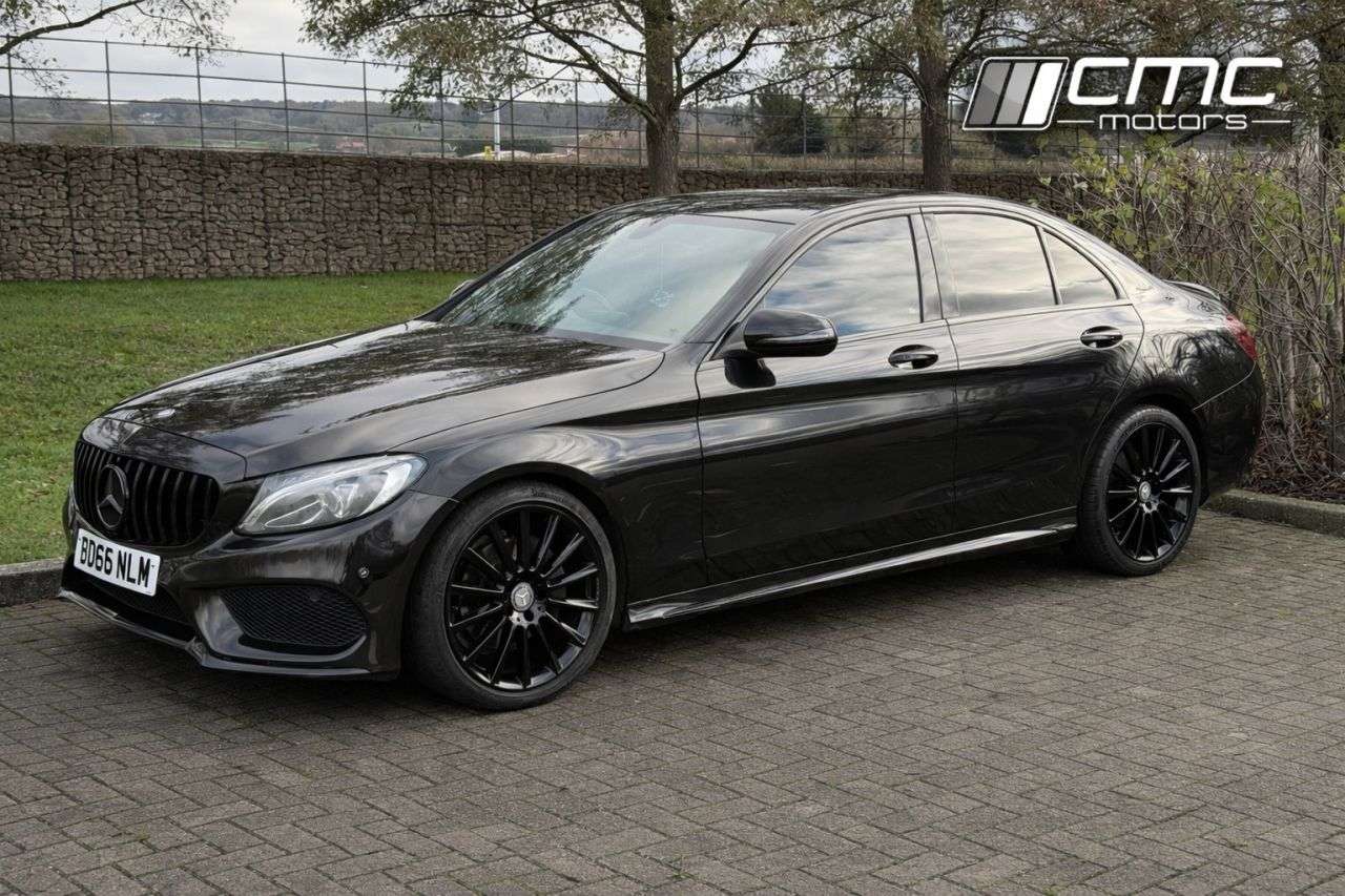 A 2016 MERCEDES-BENZ C-CLASS 2.1 C220d AMG Line (Premium) Saloon 4dr Diesel 7G-Tronic+ Euro 6 (s/s) (170 A 2016 MERCEDES-BENZ C-CLASS 2.1 C220d AMG Line (Premium) Saloon 4dr Diesel 7G-Tronic+ Euro 6 (s/s) (170