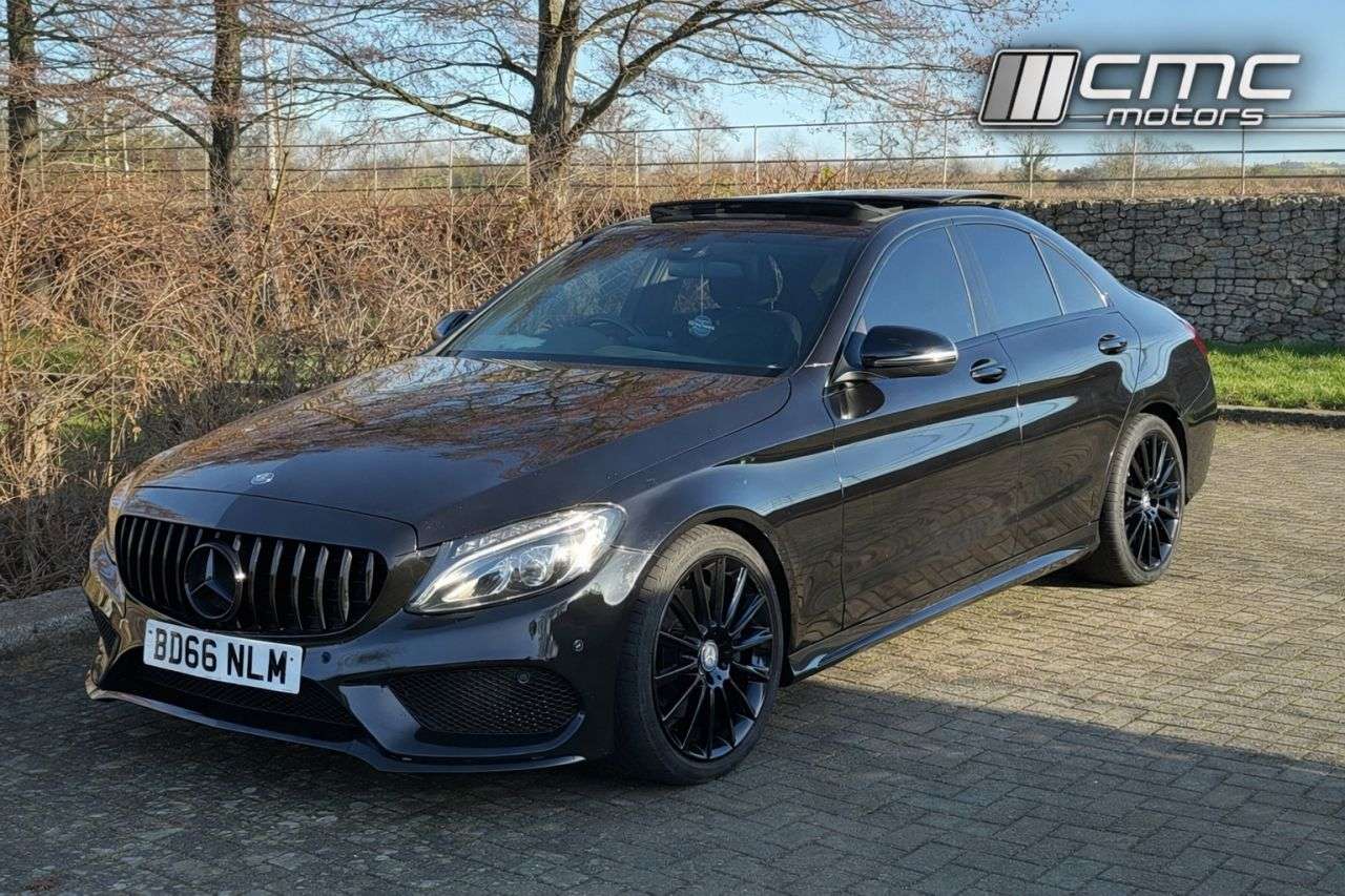 A 2016 MERCEDES-BENZ C-CLASS 2.1 C220d AMG Line (Premium) Saloon 4dr Diesel 7G-Tronic+ Euro 6 (s/s) (170 A 2016 MERCEDES-BENZ C-CLASS 2.1 C220d AMG Line (Premium) Saloon 4dr Diesel 7G-Tronic+ Euro 6 (s/s) (170