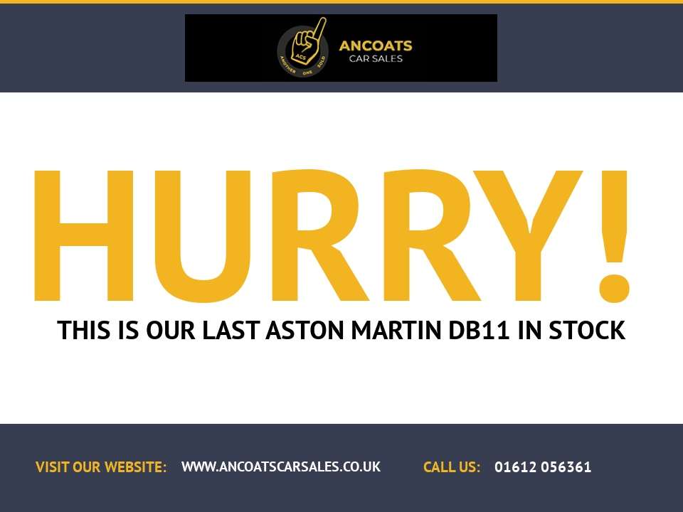 2017 ASTON MARTIN DB11 2017 ASTON MARTIN DB11