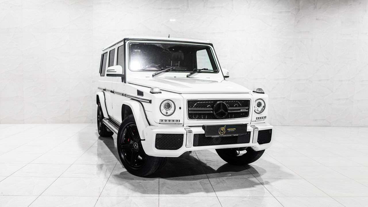 A 2016 MERCEDES-BENZ G-CLASS 5.5 G63 AMG 5d AUTO 544 BHP A 2016 MERCEDES-BENZ G-CLASS 5.5 G63 AMG 5d AUTO 544 BHP