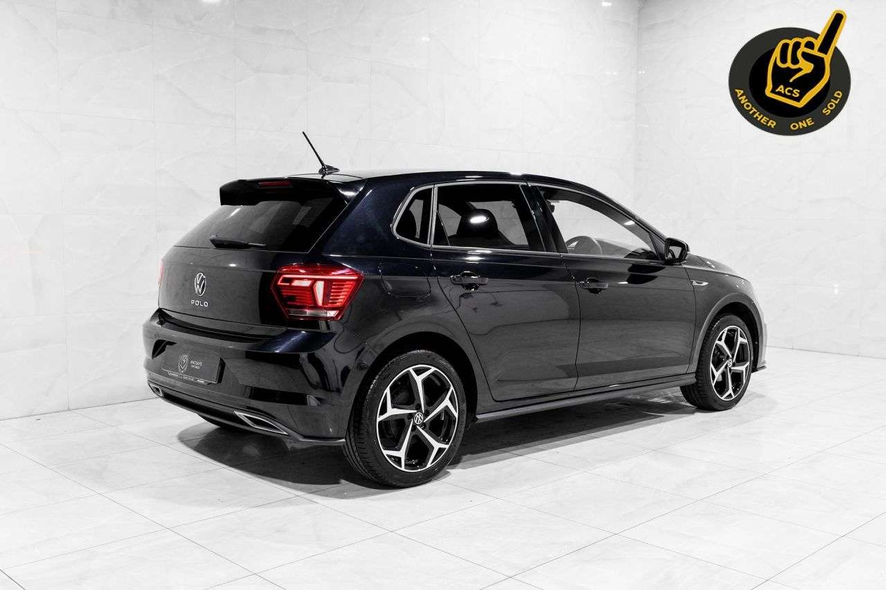 A 2021 VOLKSWAGEN POLO 1.0 TSI R-Line Hatchback 5dr Petrol DSG Euro 6 (s/s) (95 ps) Sat-Nav+Servic A 2021 VOLKSWAGEN POLO 1.0 TSI R-Line Hatchback 5dr Petrol DSG Euro 6 (s/s) (95 ps) Sat-Nav+Servic