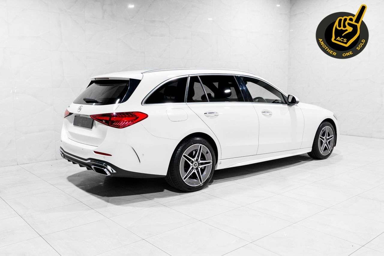 A 2022 MERCEDES-BENZ C-CLASS 2.0 C300e 25.4kWh AMG Line (Premium Plus) Estate 5dr Petrol Plug-in Hybrid A 2022 MERCEDES-BENZ C-CLASS 2.0 C300e 25.4kWh AMG Line (Premium Plus) Estate 5dr Petrol Plug-in Hybrid