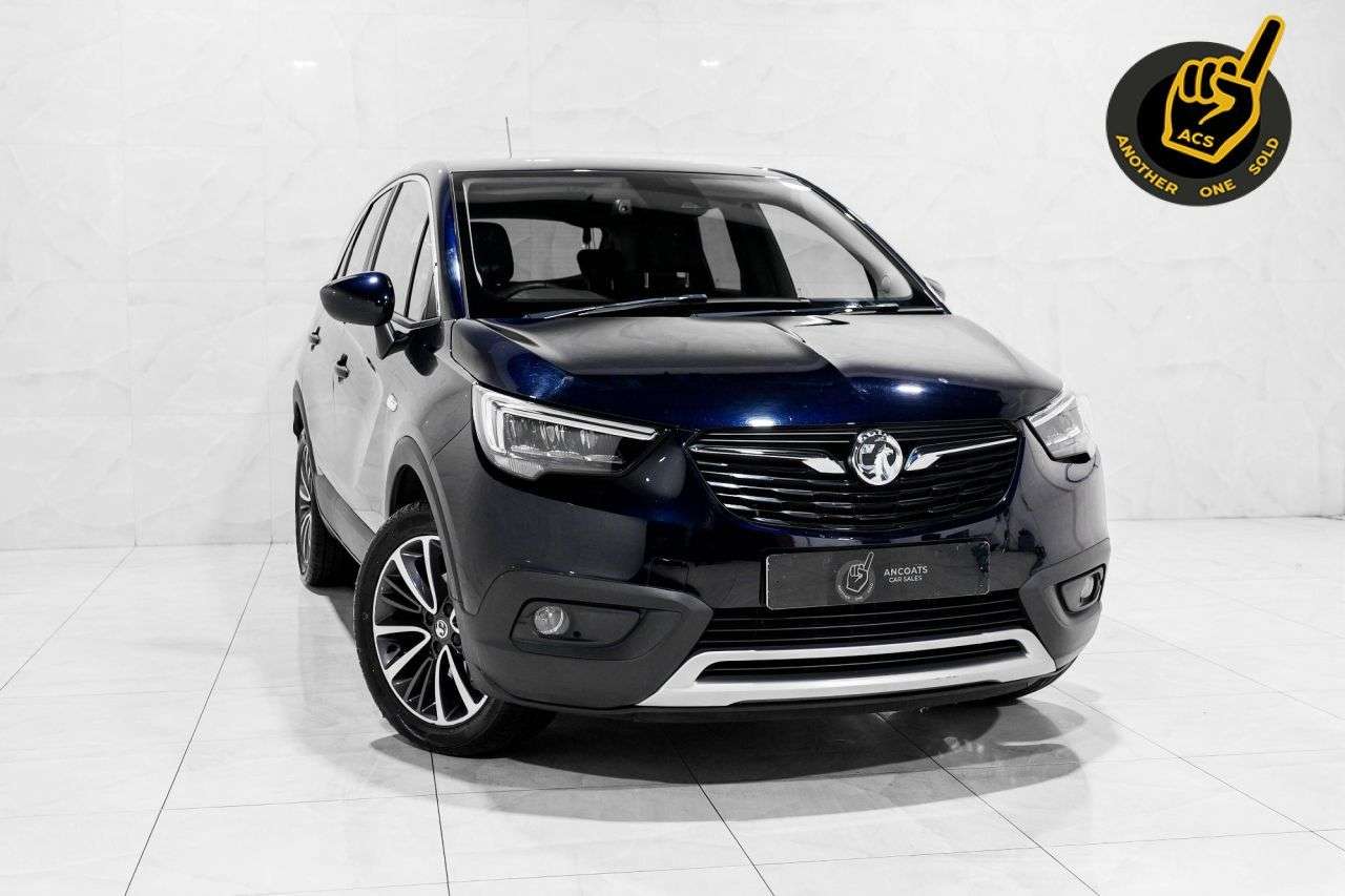 A 2020 VAUXHALL CROSSLAND X 1.2 Turbo Elite Nav SUV 5dr Petrol Auto Euro 6 (s/s) (130 ps) Sat-Nav+servi A 2020 VAUXHALL CROSSLAND X 1.2 Turbo Elite Nav SUV 5dr Petrol Auto Euro 6 (s/s) (130 ps) Sat-Nav+servi