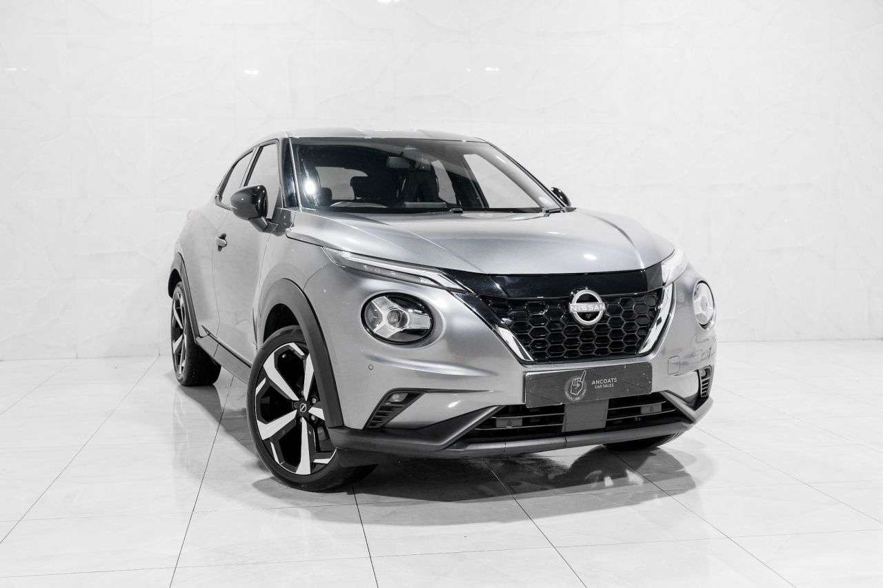 A 2023 NISSAN JUKE 1.6 Tekna SUV 5dr Petrol Hybrid Auto Euro 6 (143 ps) Leather Seat+Pan Roof+ A 2023 NISSAN JUKE 1.6 Tekna SUV 5dr Petrol Hybrid Auto Euro 6 (143 ps) Leather Seat+Pan Roof+