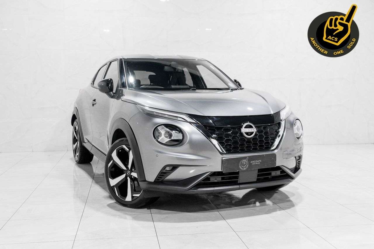 A 2023 NISSAN JUKE 1.6 Tekna SUV 5dr Petrol Hybrid Auto Euro 6 (143 ps) Leather Seat+Pan Roof+ A 2023 NISSAN JUKE 1.6 Tekna SUV 5dr Petrol Hybrid Auto Euro 6 (143 ps) Leather Seat+Pan Roof+