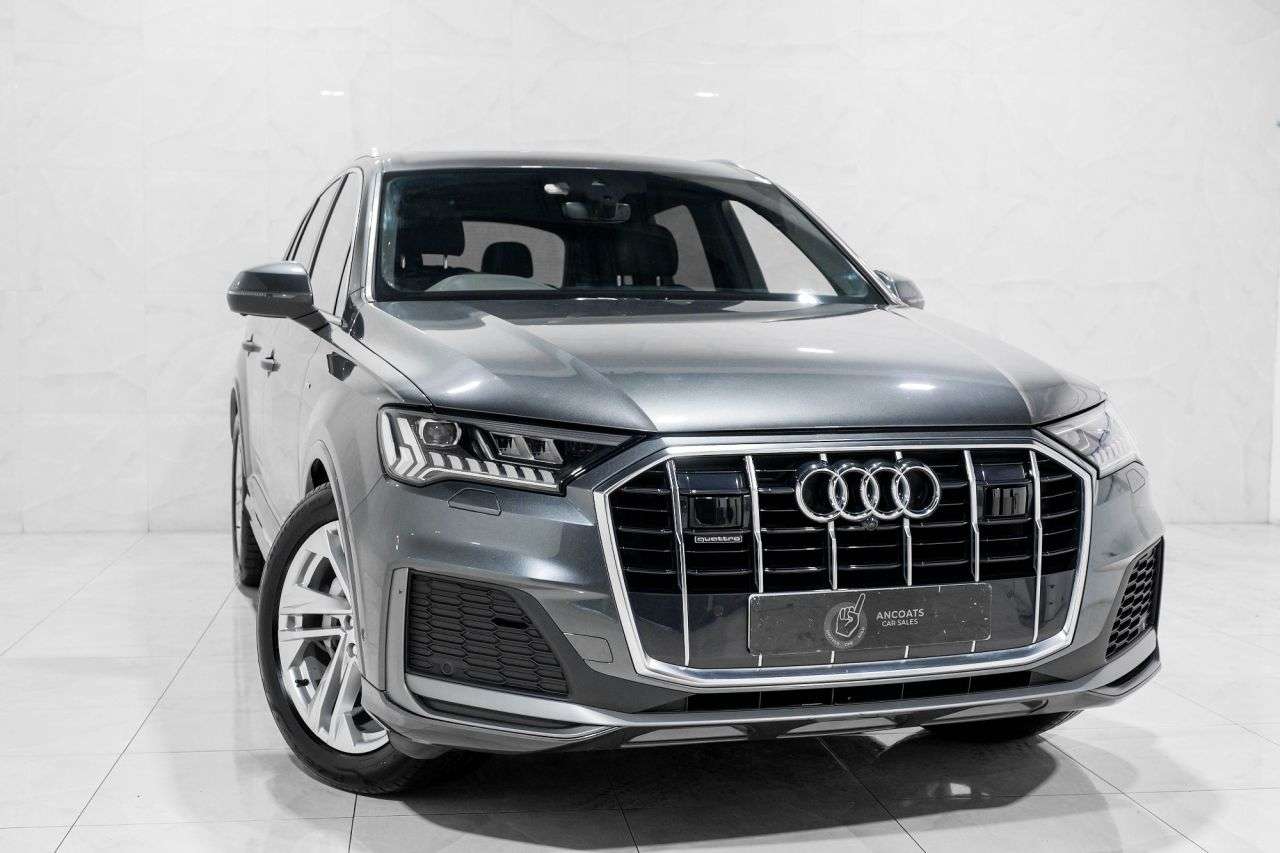 A 2020 AUDI Q7 3.0 TDI V6 50 S line SUV 5dr Diesel Tiptronic quattro Euro 6 (s/s) (286 ps) A 2020 AUDI Q7 3.0 TDI V6 50 S line SUV 5dr Diesel Tiptronic quattro Euro 6 (s/s) (286 ps)
