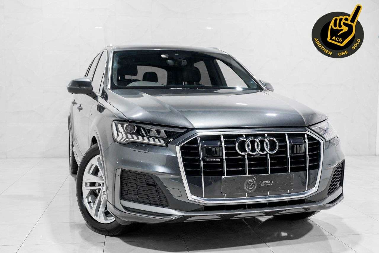 A 2020 AUDI Q7 3.0 TDI V6 50 S line SUV 5dr Diesel Tiptronic quattro Euro 6 (s/s) (286 ps) A 2020 AUDI Q7 3.0 TDI V6 50 S line SUV 5dr Diesel Tiptronic quattro Euro 6 (s/s) (286 ps)