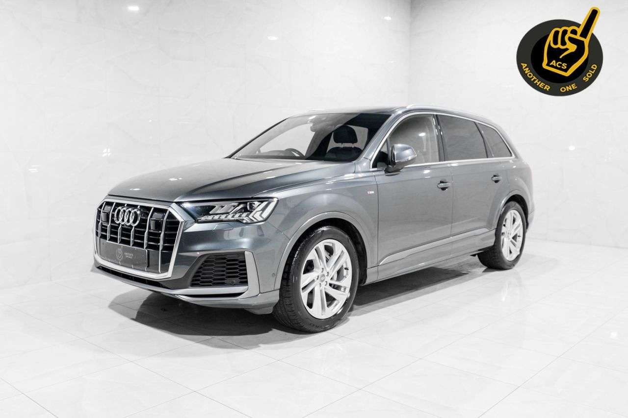 A 2020 AUDI Q7 3.0 TDI V6 50 S line SUV 5dr Diesel Tiptronic quattro Euro 6 (s/s) (286 ps) A 2020 AUDI Q7 3.0 TDI V6 50 S line SUV 5dr Diesel Tiptronic quattro Euro 6 (s/s) (286 ps)