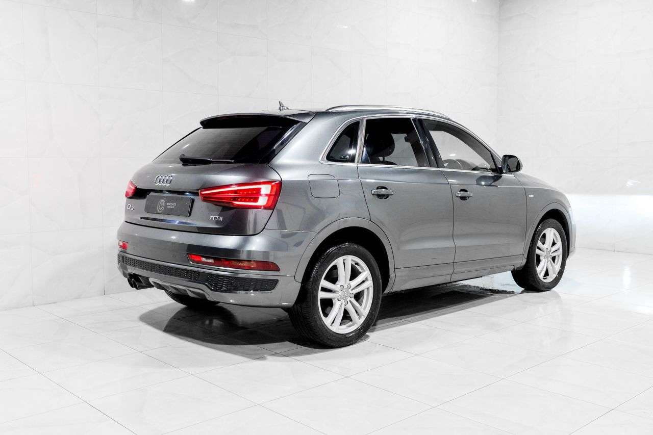 A 2017 AUDI Q3 1.4 TFSI CoD S line Edition SUV 5dr Petrol S Tronic Euro 6 (s/s) (150 ps) A 2017 AUDI Q3 1.4 TFSI CoD S line Edition SUV 5dr Petrol S Tronic Euro 6 (s/s) (150 ps)