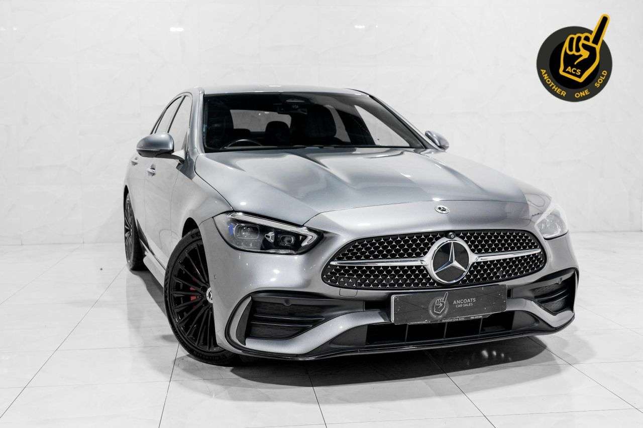 A 2023 MERCEDES-BENZ C-CLASS 2.0 C300dh MHEV AMG Line (Premium) Saloon 4dr Diesel Hybrid G-Tronic+ Euro A 2023 MERCEDES-BENZ C-CLASS 2.0 C300dh MHEV AMG Line (Premium) Saloon 4dr Diesel Hybrid G-Tronic+ Euro