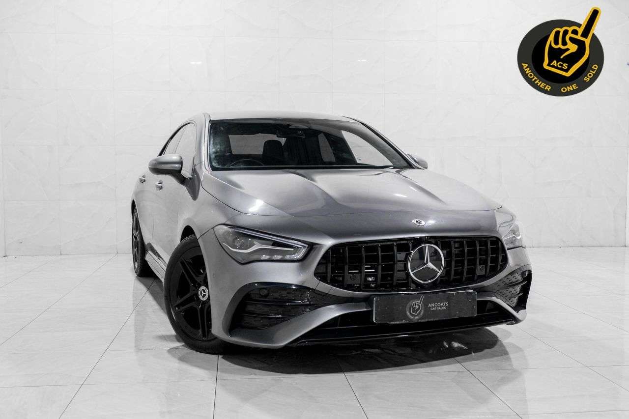 A 2023 MERCEDES-BENZ CLA 1.3 CLA180h MHEV AMG Line (Executive) Coupe 4dr Petrol Hybrid 7G-DCT Euro 6 A 2023 MERCEDES-BENZ CLA 1.3 CLA180h MHEV AMG Line (Executive) Coupe 4dr Petrol Hybrid 7G-DCT Euro 6