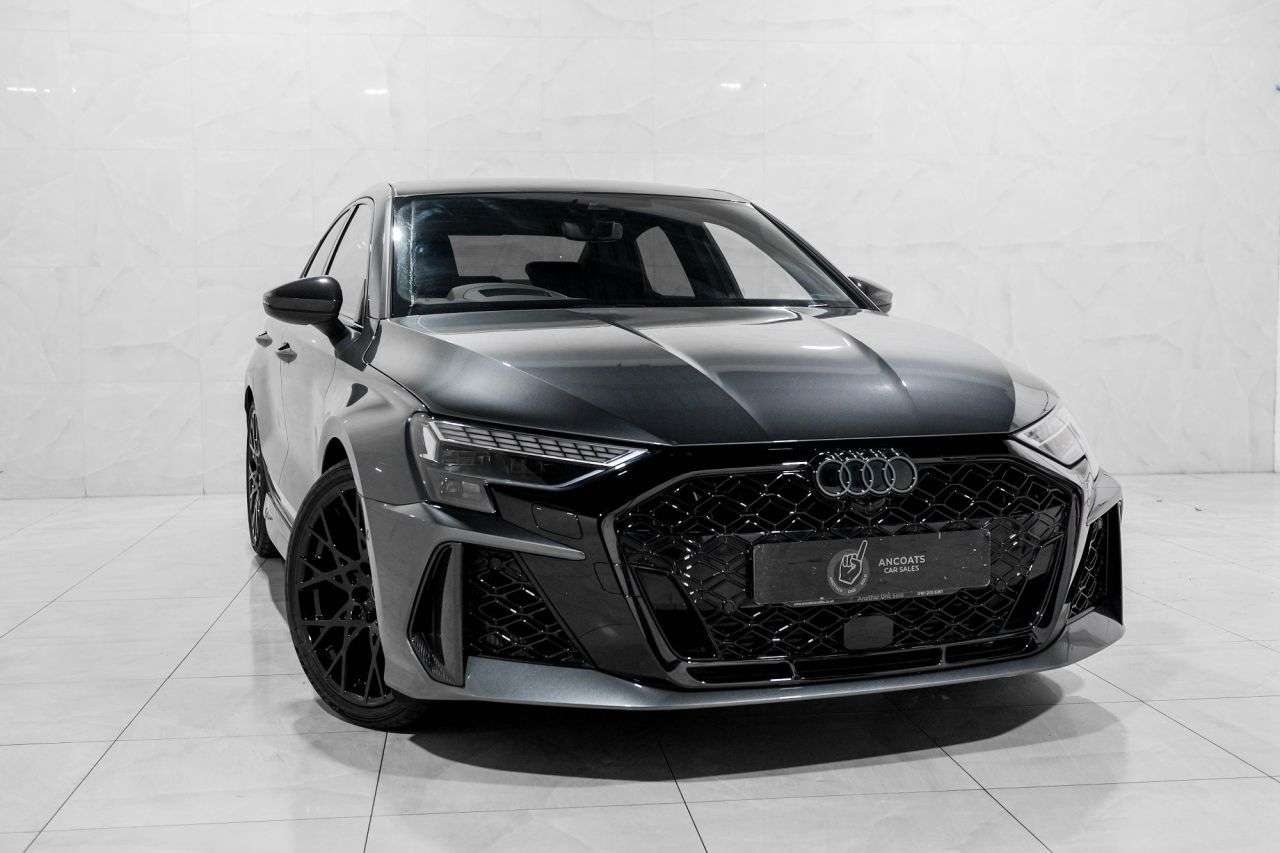 A 2025 AUDI RS3 2.5 TFSI Carbon Vorsprung Saloon 4dr Petrol S Tronic quattro Euro 6 (s/s) ( A 2025 AUDI RS3 2.5 TFSI Carbon Vorsprung Saloon 4dr Petrol S Tronic quattro Euro 6 (s/s) (
