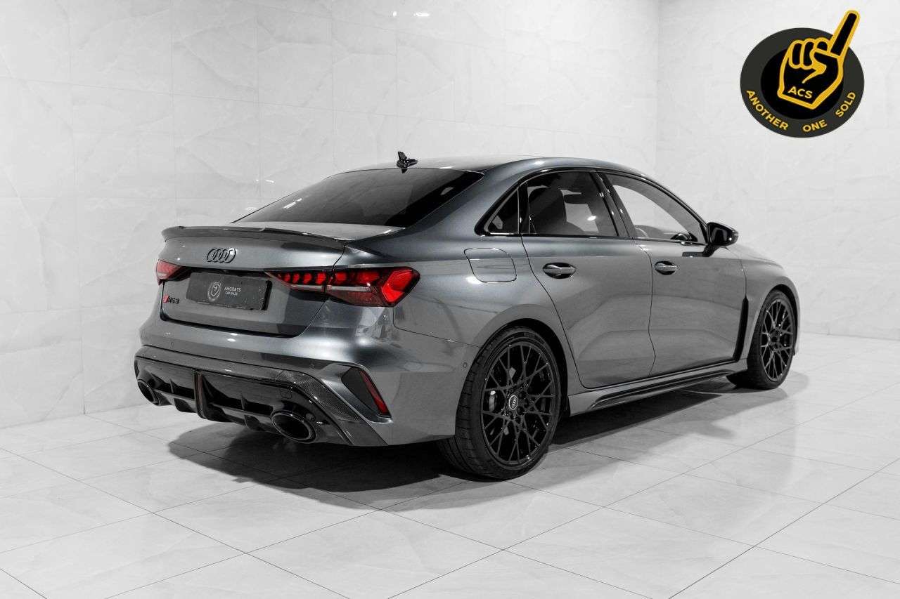 A 2025 AUDI RS3 2.5 TFSI Carbon Vorsprung Saloon 4dr Petrol S Tronic quattro Euro 6 (s/s) ( A 2025 AUDI RS3 2.5 TFSI Carbon Vorsprung Saloon 4dr Petrol S Tronic quattro Euro 6 (s/s) (