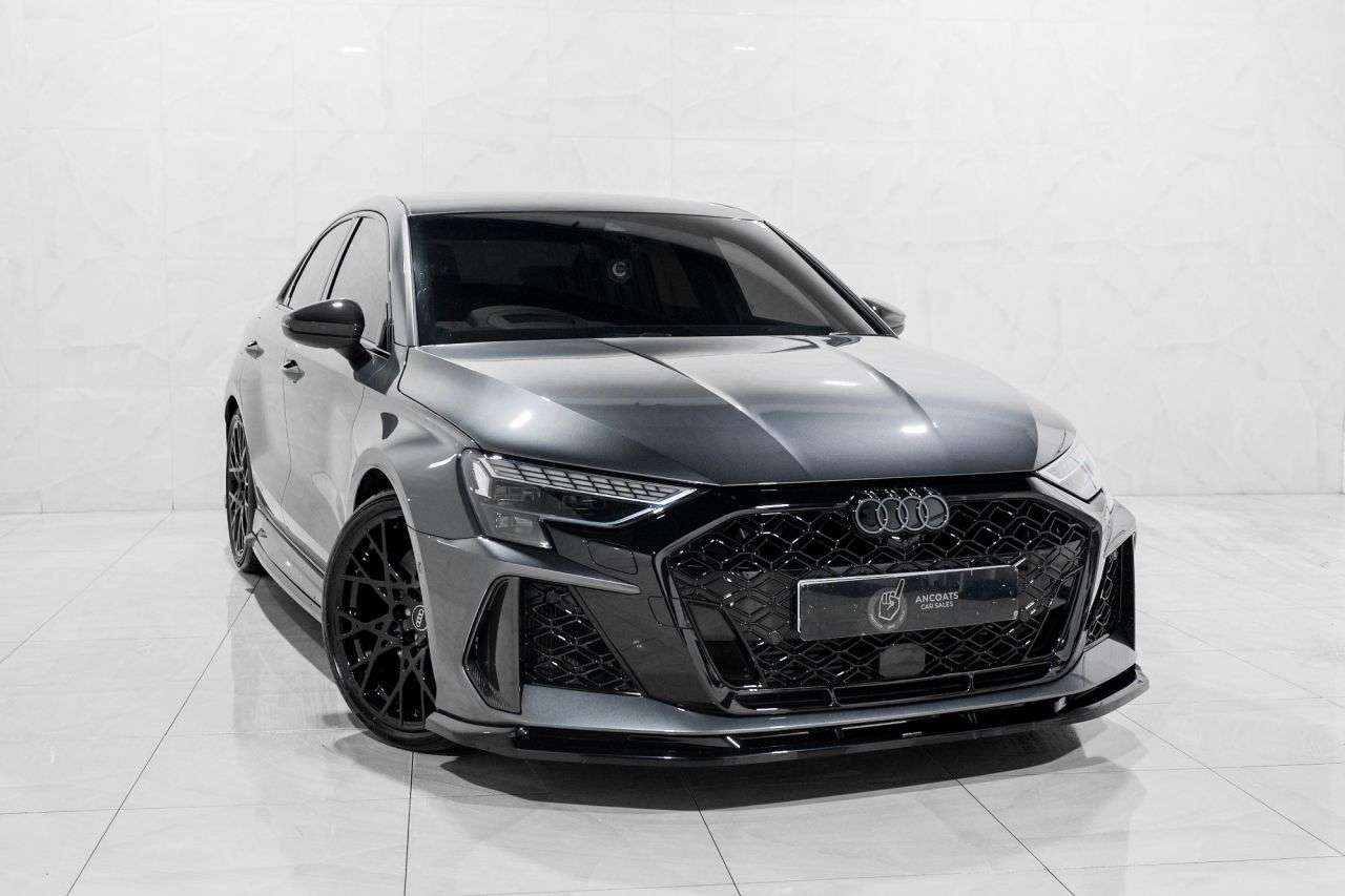 A 2025 AUDI RS3 2.5 TFSI Carbon Vorsprung Saloon 4dr Petrol S Tronic quattro Euro 6 (s/s) ( A 2025 AUDI RS3 2.5 TFSI Carbon Vorsprung Saloon 4dr Petrol S Tronic quattro Euro 6 (s/s) (