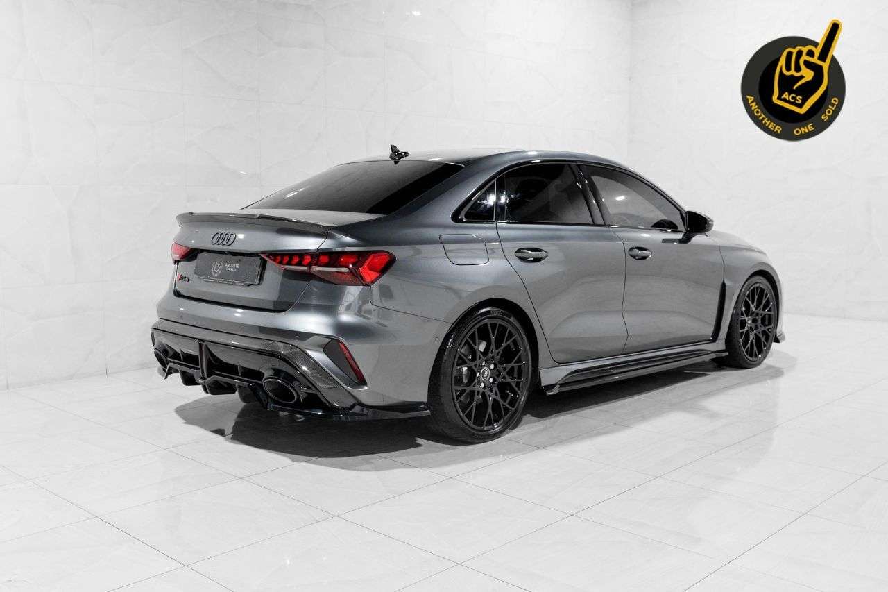 A 2025 AUDI RS3 2.5 TFSI Carbon Vorsprung Saloon 4dr Petrol S Tronic quattro Euro 6 (s/s) ( A 2025 AUDI RS3 2.5 TFSI Carbon Vorsprung Saloon 4dr Petrol S Tronic quattro Euro 6 (s/s) (