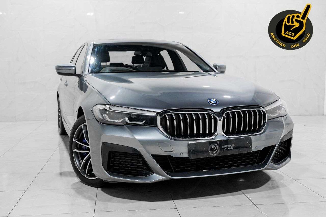 A 2022 BMW 5 SERIES 2.0 530e 12kWh M Sport Saloon 4dr Petrol Plug-in Hybrid Steptronic xDrive E A 2022 BMW 5 SERIES 2.0 530e 12kWh M Sport Saloon 4dr Petrol Plug-in Hybrid Steptronic xDrive E