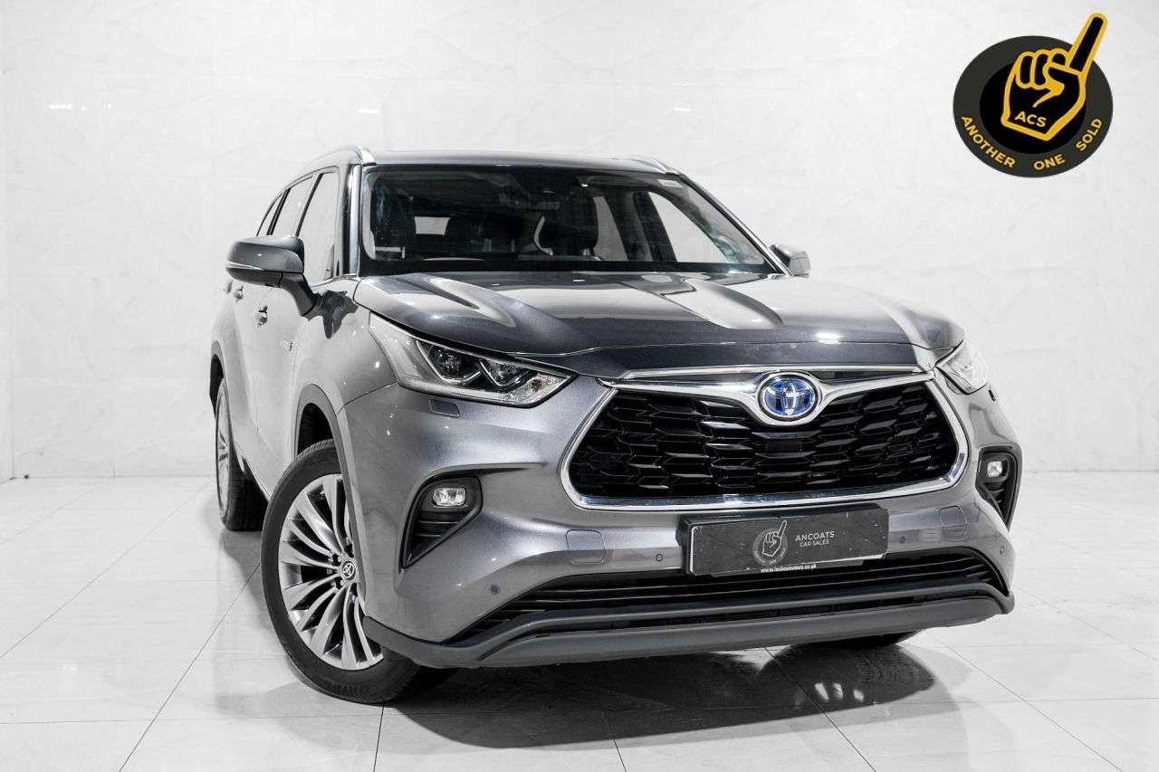 A 2021 TOYOTA HIGHLANDER 2.5 VVT-h Excel SUV 5dr Petrol Hybrid CVT 4WD Euro 6 (s/s) (248 ps) 7 Seat+ A 2021 TOYOTA HIGHLANDER 2.5 VVT-h Excel SUV 5dr Petrol Hybrid CVT 4WD Euro 6 (s/s) (248 ps) 7 Seat+