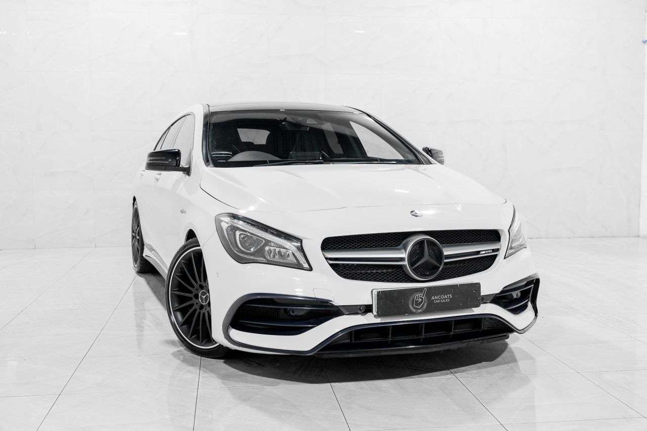 A 2017 MERCEDES-BENZ CLA 2.0 CLA45 AMG Shooting Brake 5dr Petrol SpdS DCT 4MATIC Euro 6 (s/s) (381 p A 2017 MERCEDES-BENZ CLA 2.0 CLA45 AMG Shooting Brake 5dr Petrol SpdS DCT 4MATIC Euro 6 (s/s) (381 p
