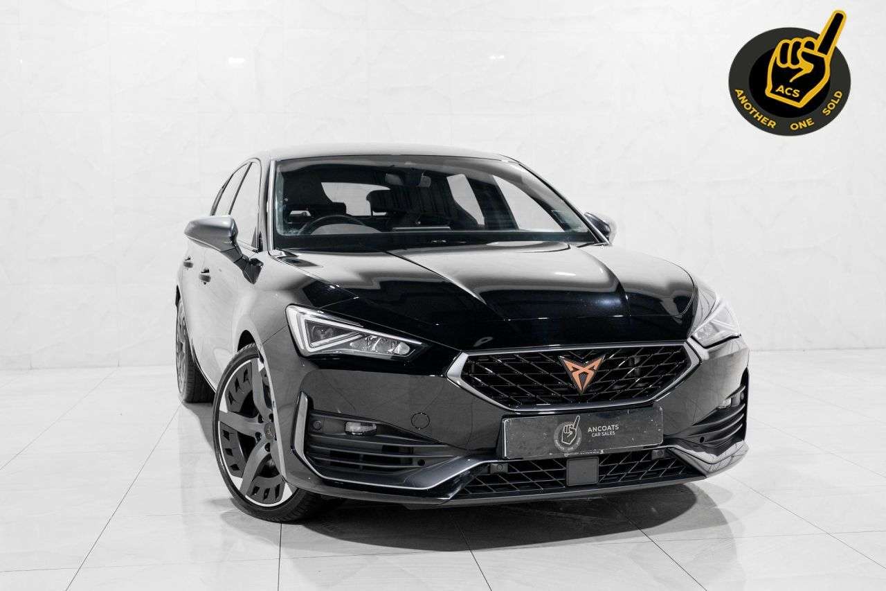 A 2022 CUPRA LEON 2.0 TSI VZ3 Hatchback 5dr Petrol DSG Euro 6 (s/s) (300 ps) HeatedLeather+Sa A 2022 CUPRA LEON 2.0 TSI VZ3 Hatchback 5dr Petrol DSG Euro 6 (s/s) (300 ps) HeatedLeather+Sa