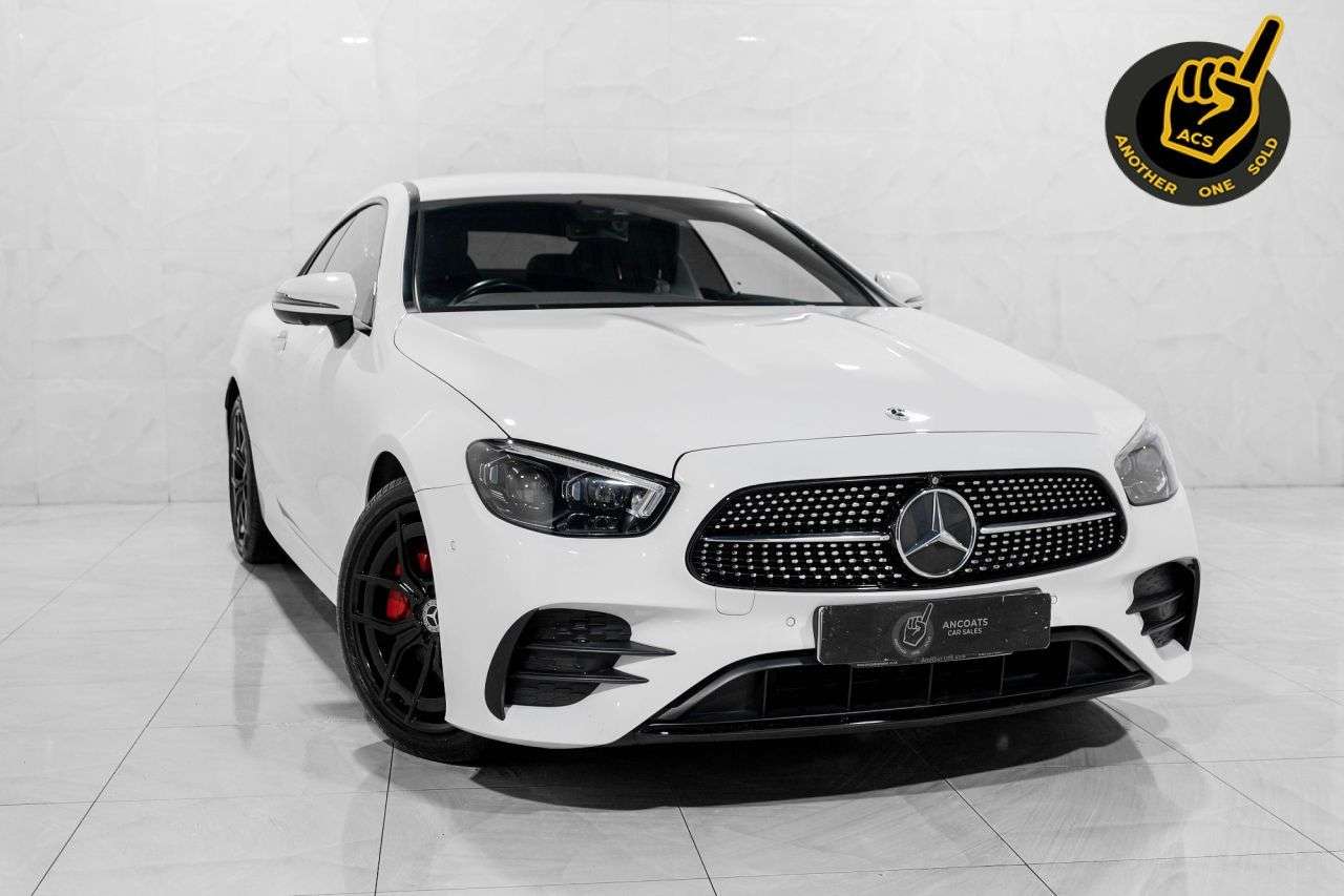 A 2021 MERCEDES-BENZ E-CLASS 2.0 E300h MHEV AMG Line (Premium) Coupe 2dr Petrol Hybrid G-Tronic+ Euro 6 A 2021 MERCEDES-BENZ E-CLASS 2.0 E300h MHEV AMG Line (Premium) Coupe 2dr Petrol Hybrid G-Tronic+ Euro 6