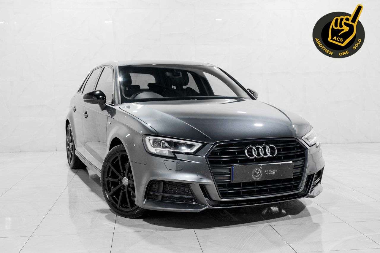 A 2018 AUDI A3 1.5 TFSI CoD 35 Black Edition Sportback 5dr Petrol S Tronic Euro 6 (s/s) (1 A 2018 AUDI A3 1.5 TFSI CoD 35 Black Edition Sportback 5dr Petrol S Tronic Euro 6 (s/s) (1
