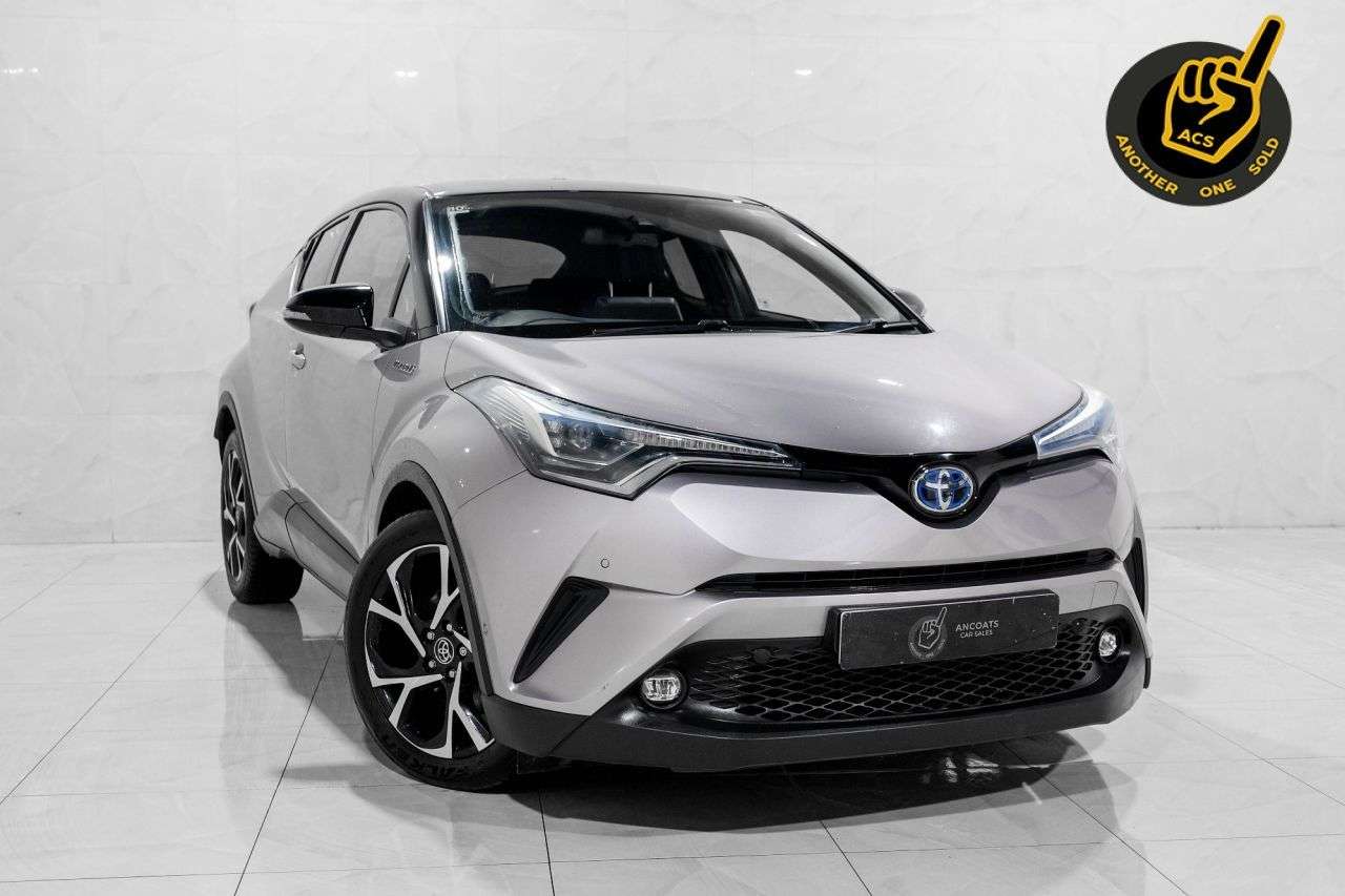 A 2017 TOYOTA C-HR 1.8 VVT-h Dynamic SUV 5dr Petrol Hybrid CVT Euro 6 (s/s) (122 ps) Service H A 2017 TOYOTA C-HR 1.8 VVT-h Dynamic SUV 5dr Petrol Hybrid CVT Euro 6 (s/s) (122 ps) Service H
