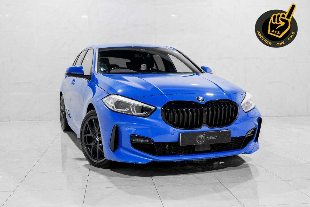 A 2023 BMW 1 SERIES 1.5 118i M Sport (LCP) Hatchback 5dr Petrol DCT Euro 6 (s/s) (136 ps) Leath A 2023 BMW 1 SERIES 1.5 118i M Sport (LCP) Hatchback 5dr Petrol DCT Euro 6 (s/s) (136 ps) Leath