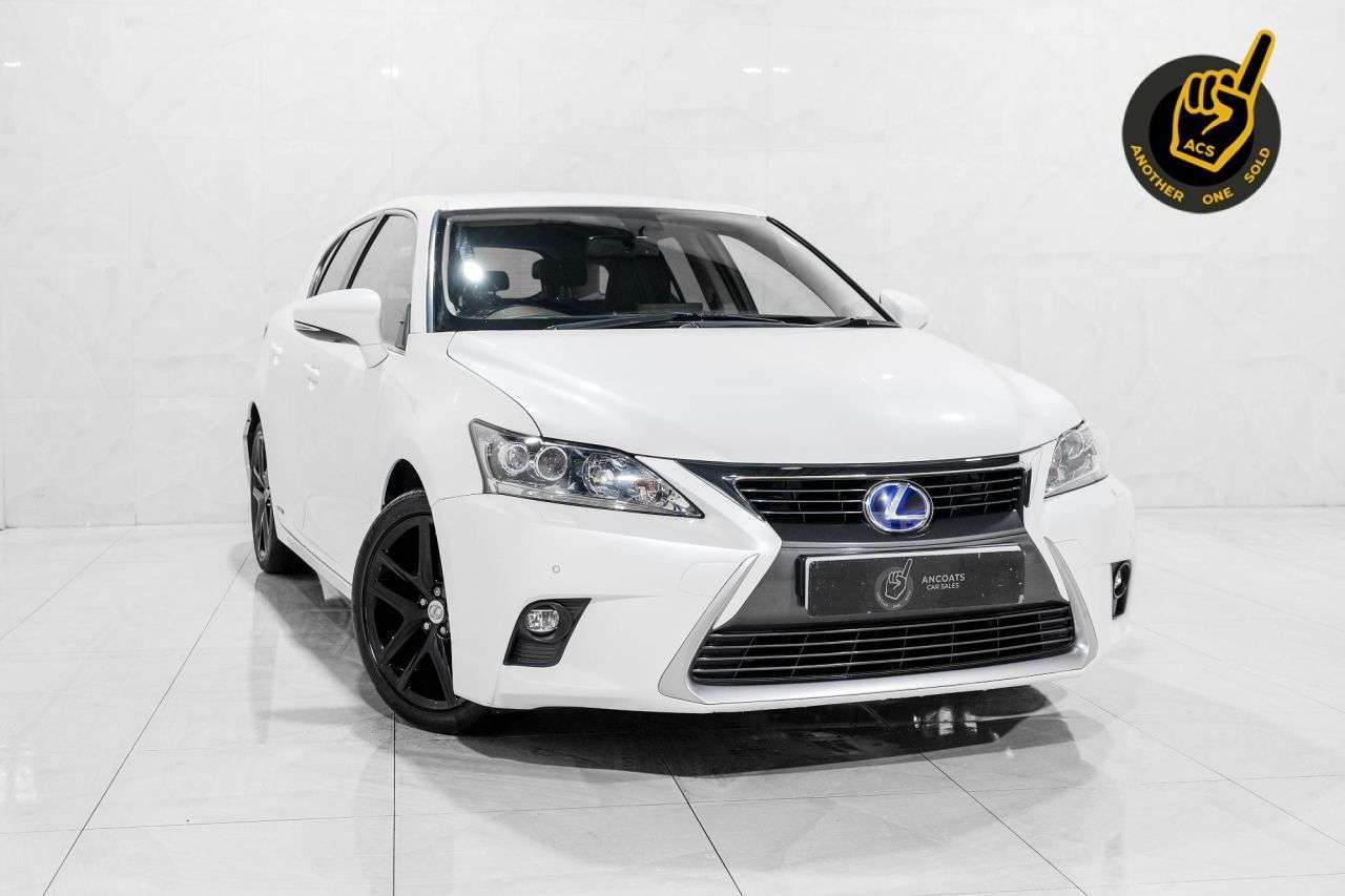 A 2014 LEXUS CT 1.8 200h Premier Hatchback 5dr Petrol Hybrid CVT Euro 6 (s/s) (136 ps) Full A 2014 LEXUS CT 1.8 200h Premier Hatchback 5dr Petrol Hybrid CVT Euro 6 (s/s) (136 ps) Full